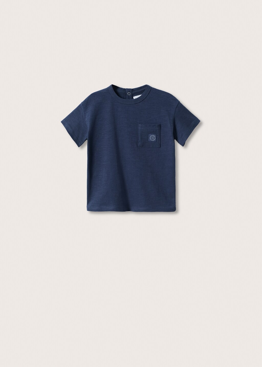 Pocket cotton T-shirt - Article without model