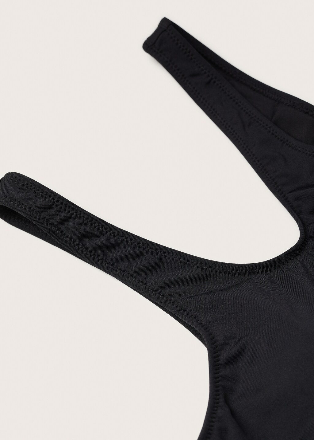 Asymmetrical swimsuit with wide straps - Details of the article 8