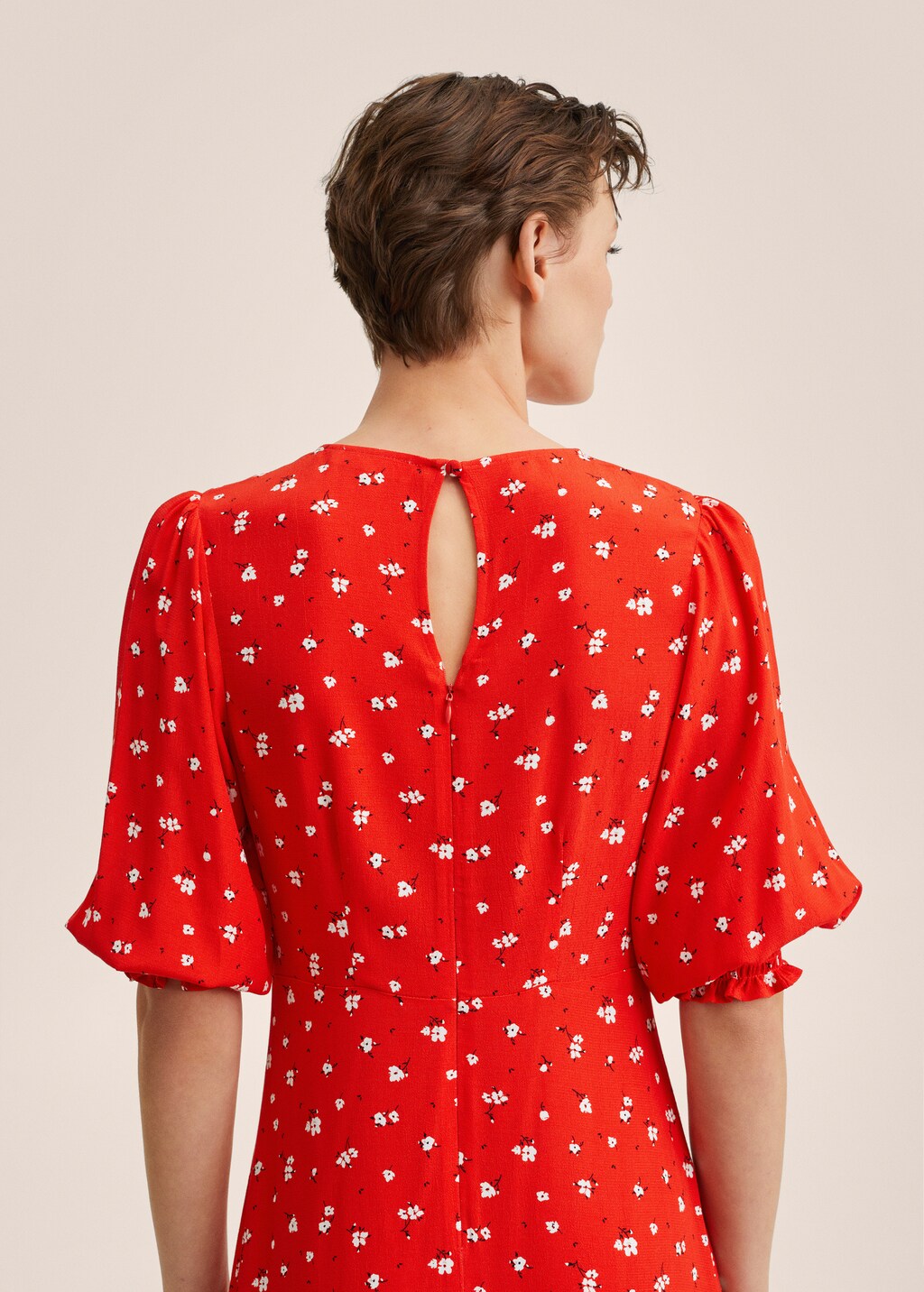 Robe à imprimé fleurs - Détail de l'article 1