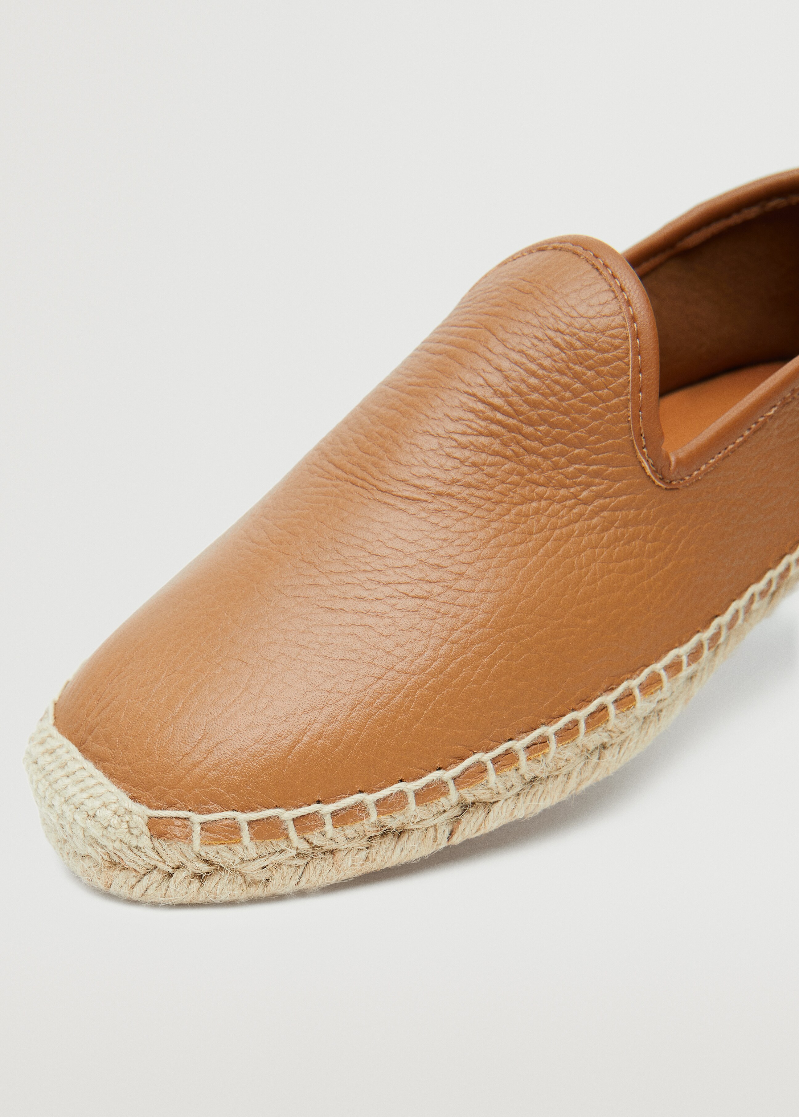 Jute leather espadrilles - Details of the article 3