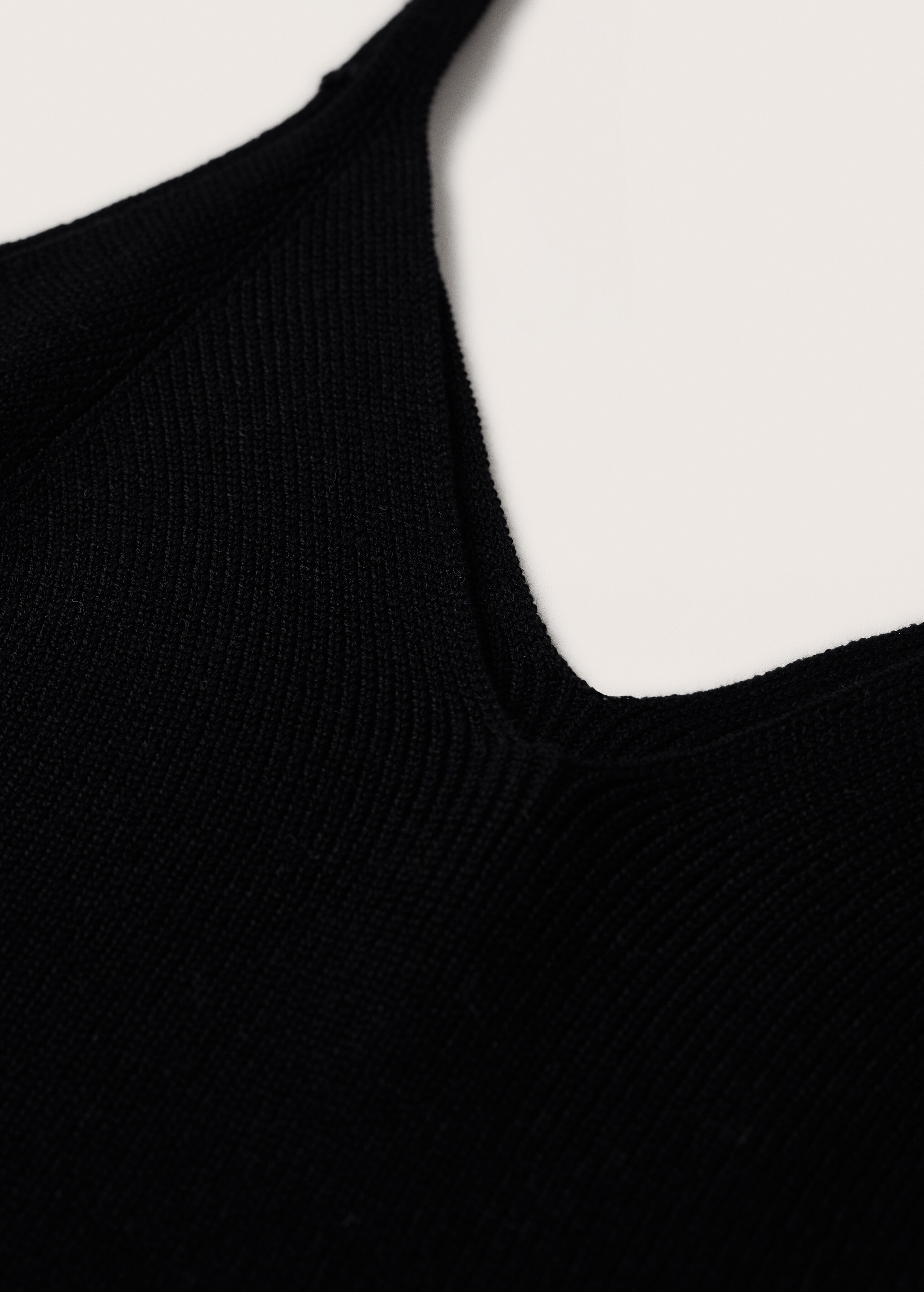 Ribbed knit top - Details of the article 8