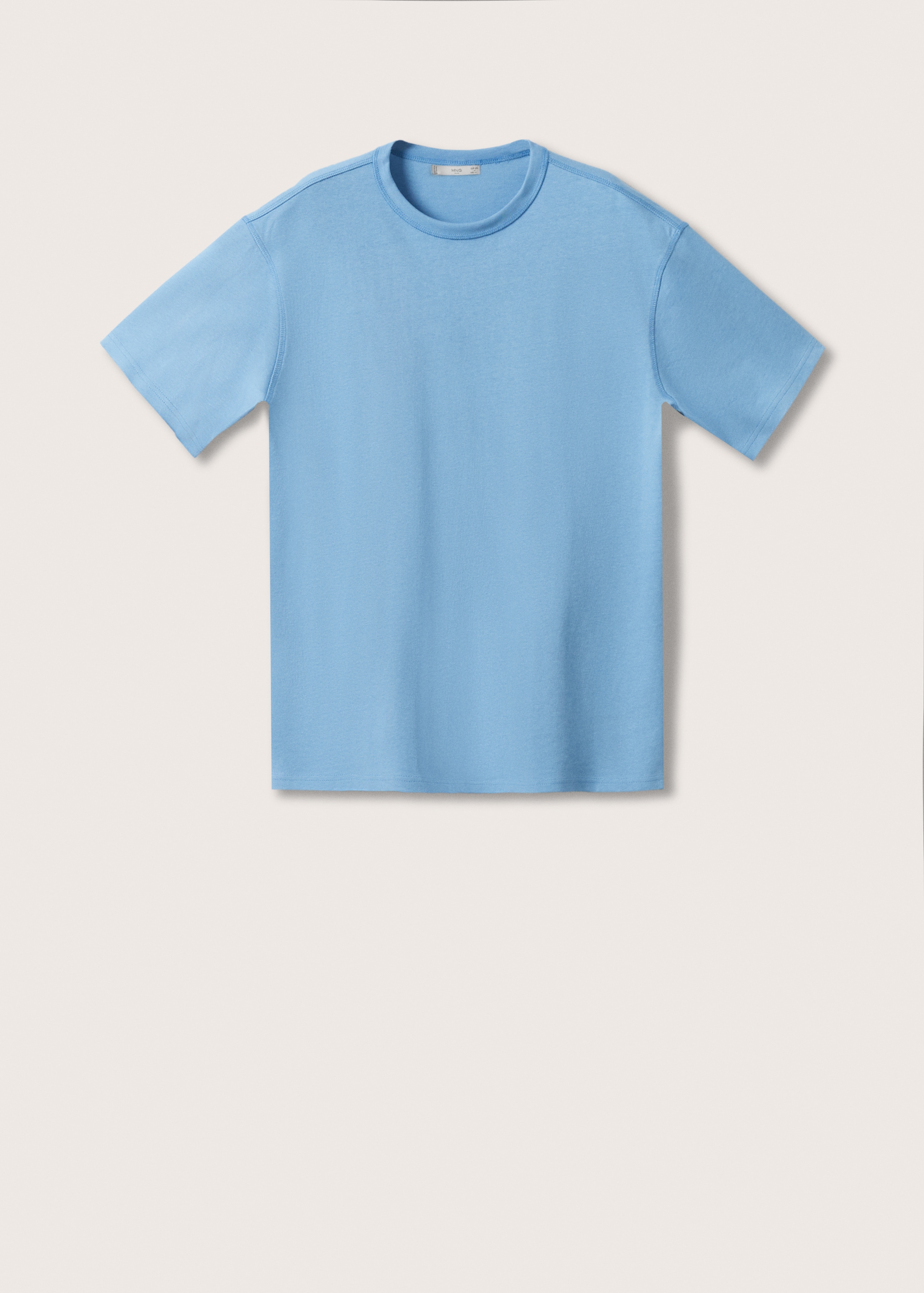 Camiseta algodón relaxed fit - Artículo sin modelo