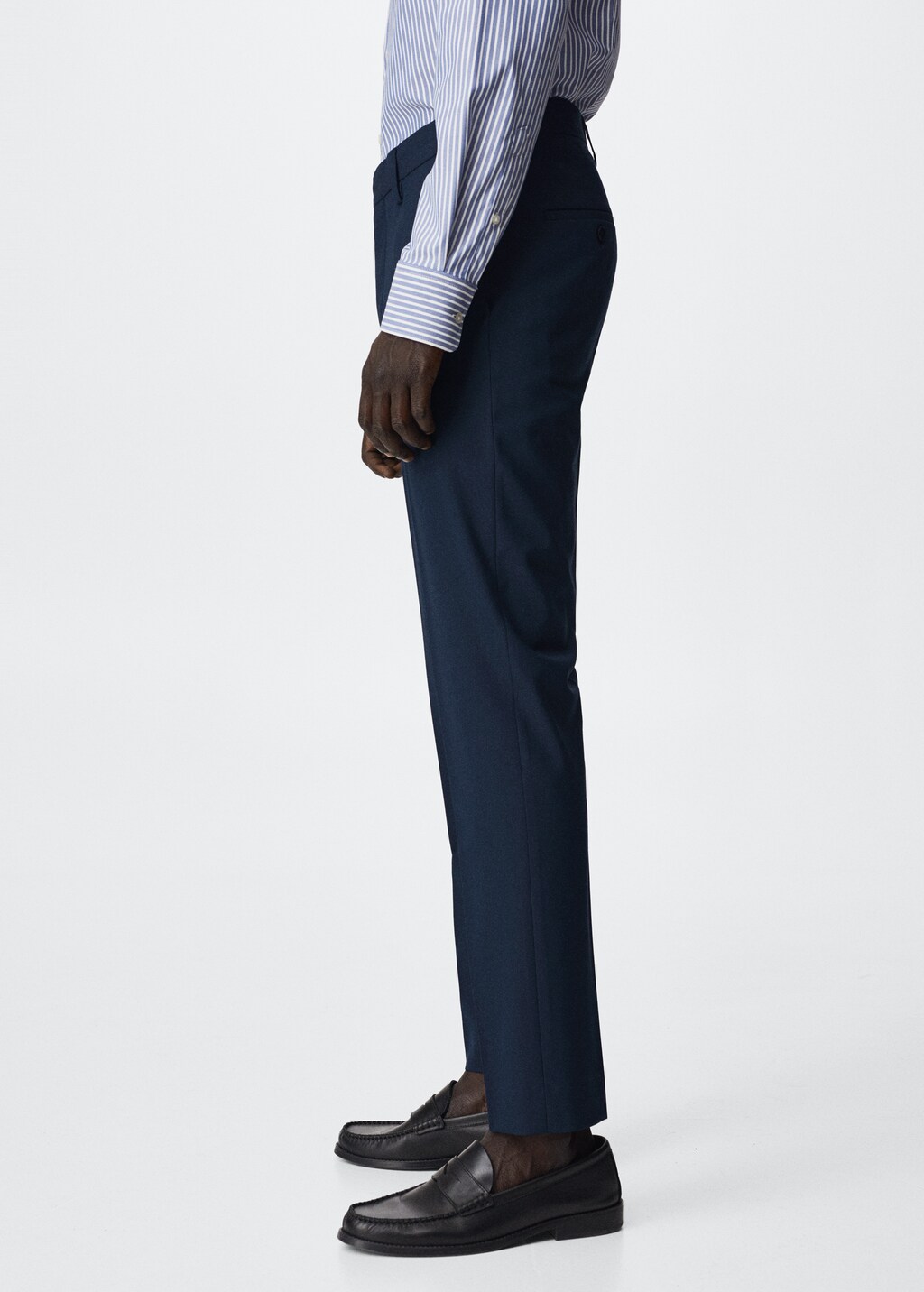 Super slim fit suit trousers - Details of the article 2