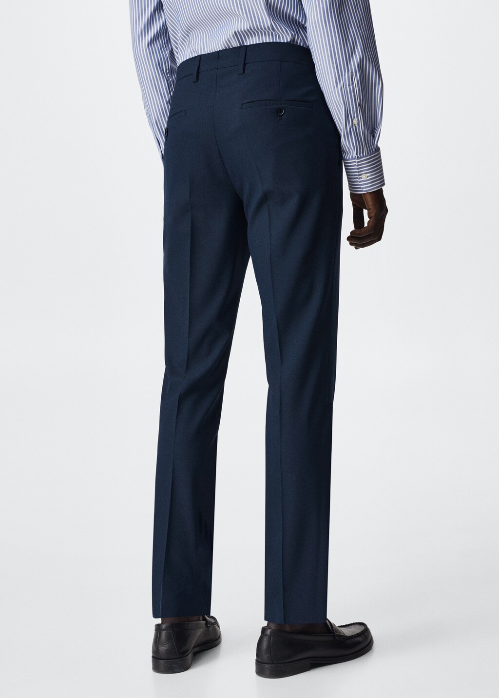 Super slim fit suit trousers - Reverse of the article