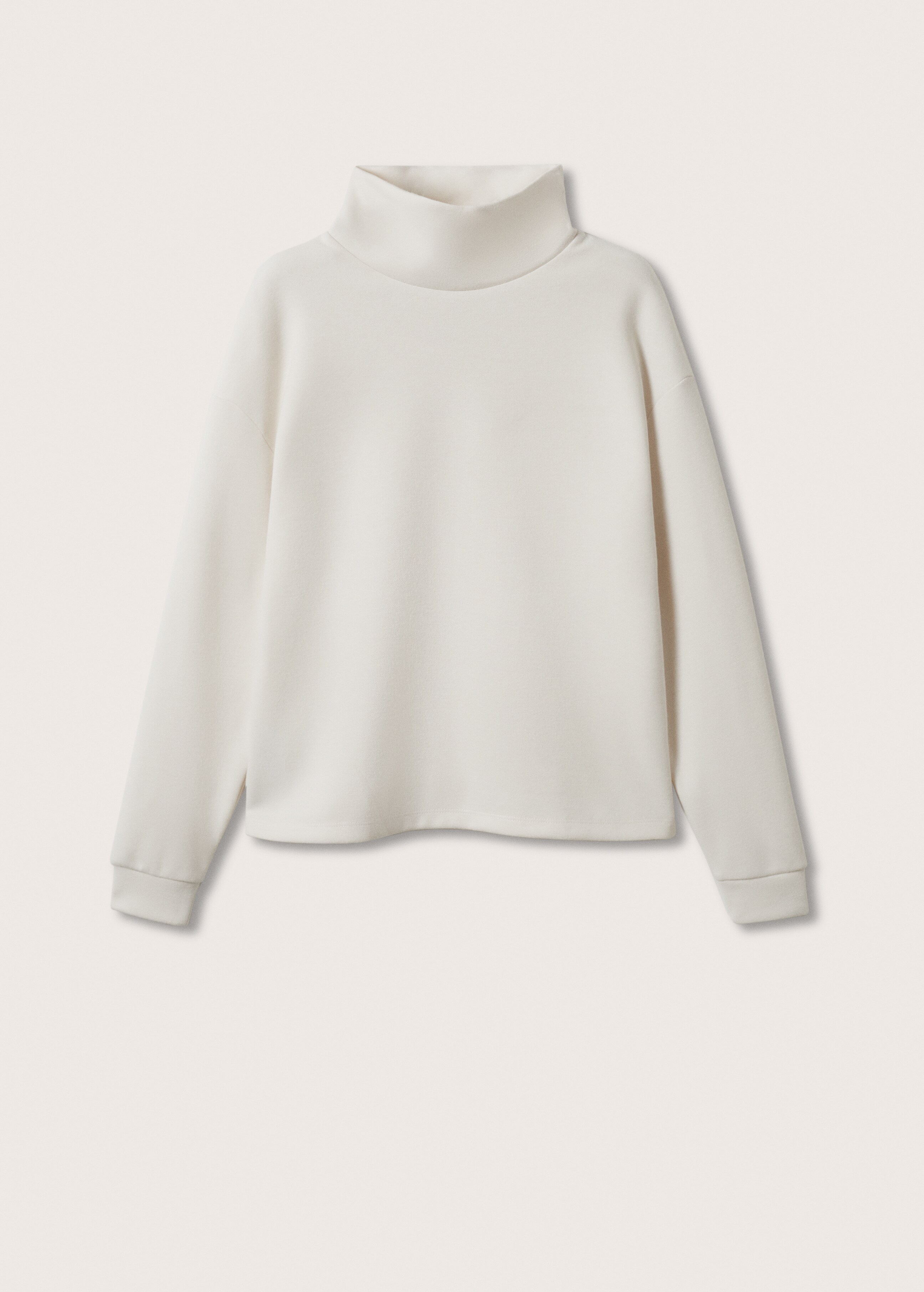 Funnel neck sweatshirt - Article without model