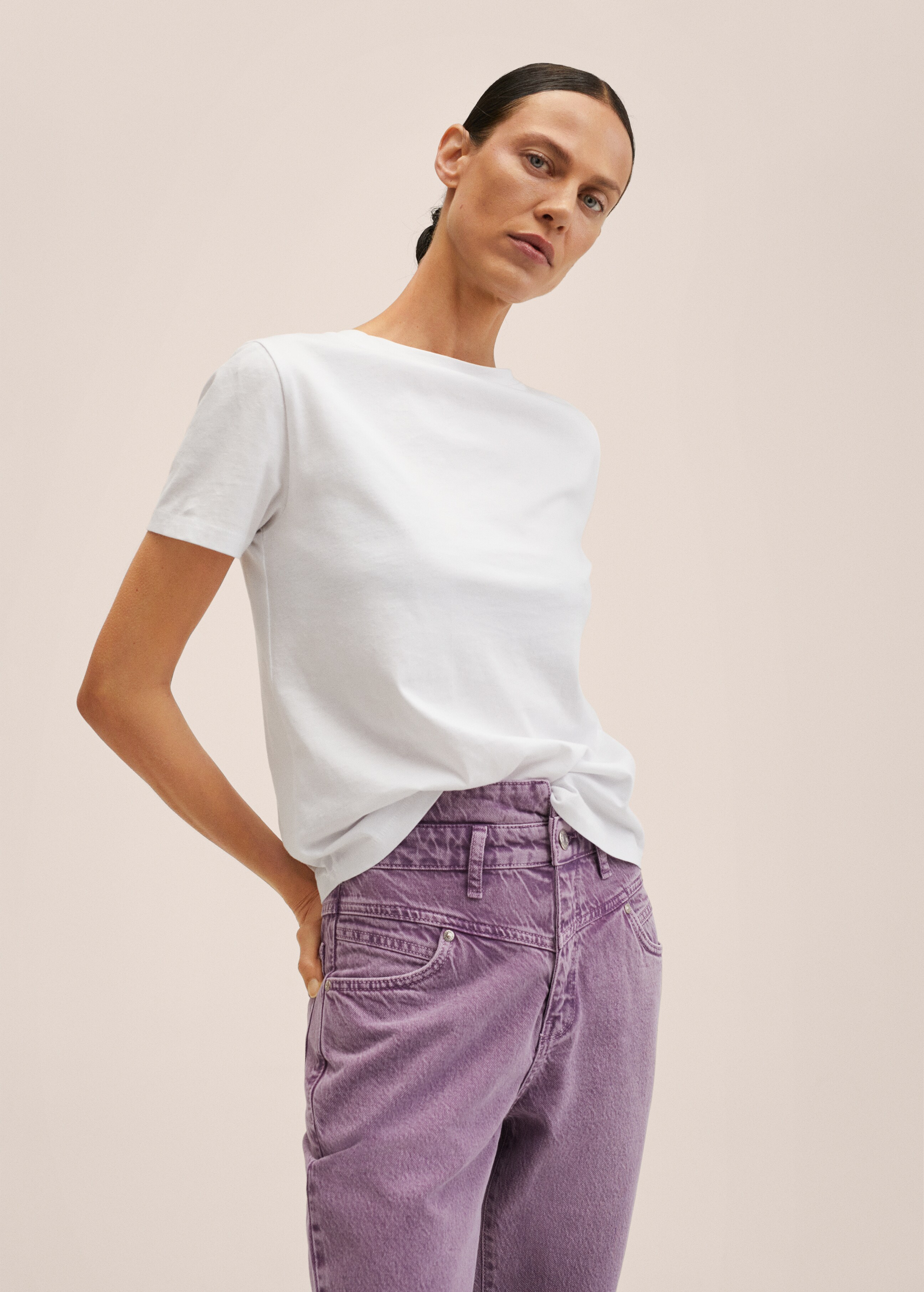 Mom high-waist jeans - Details of the article 1