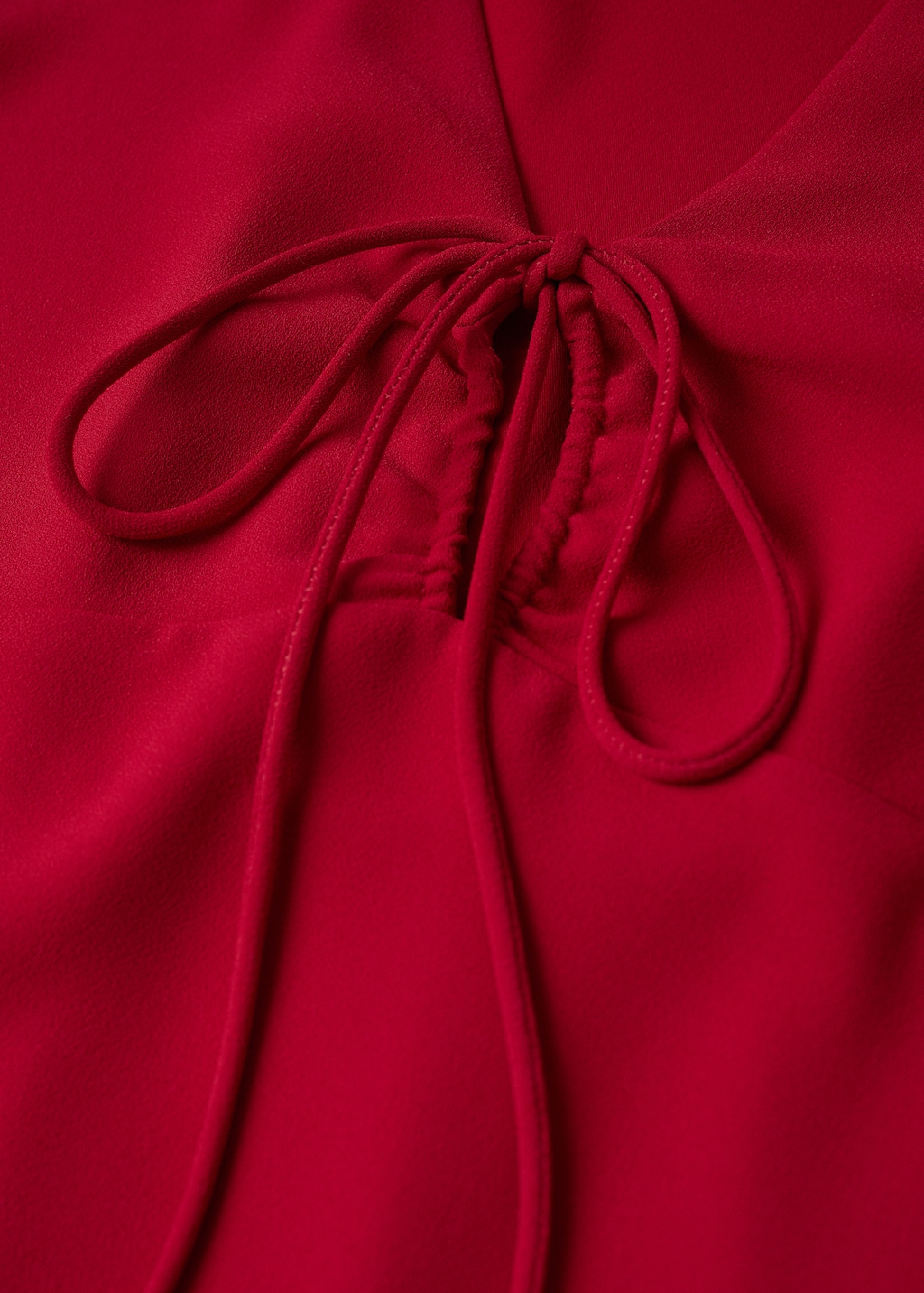 Flowy knotted dress - Details of the article 8