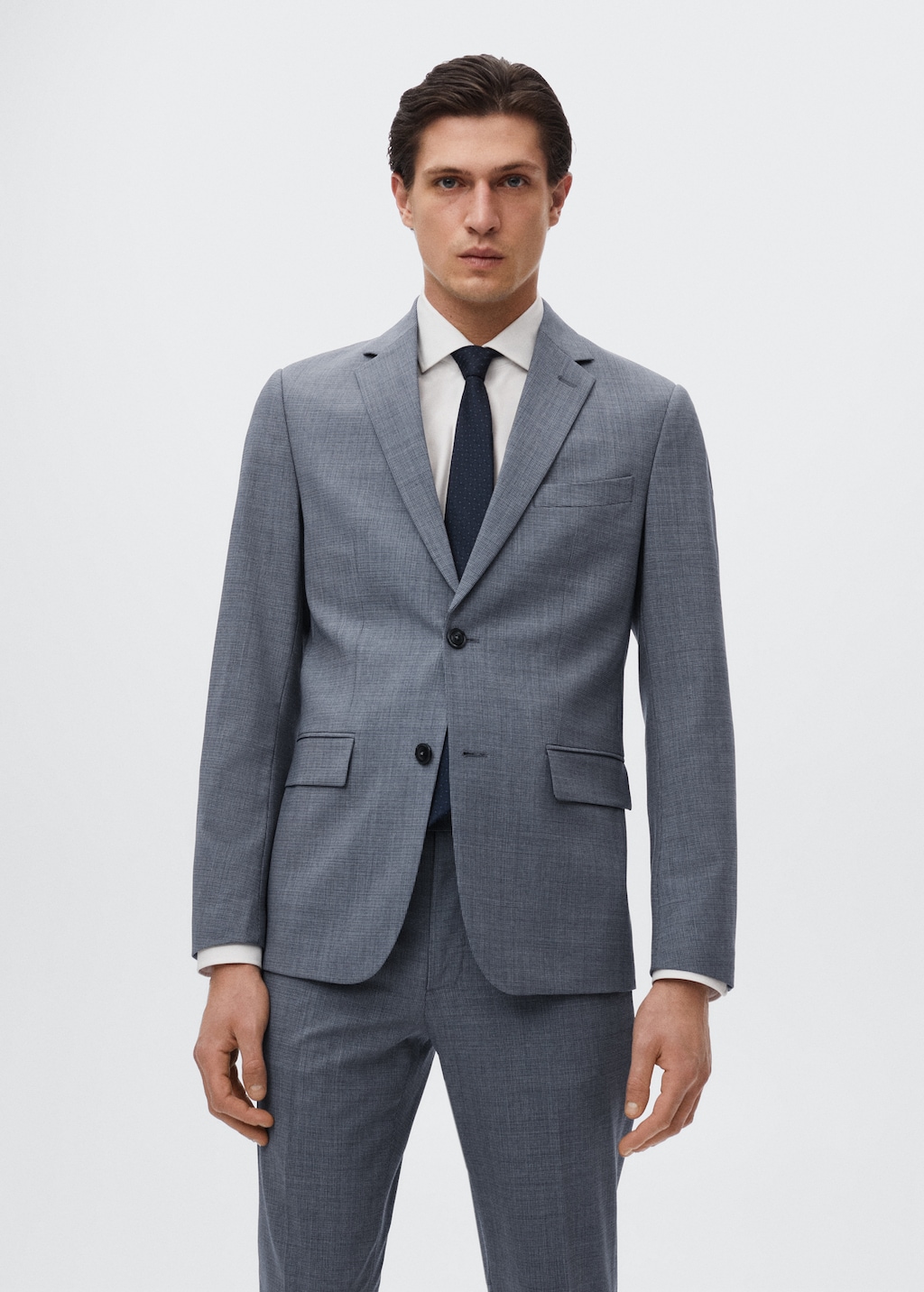 Wool suit blazer - Medium plane