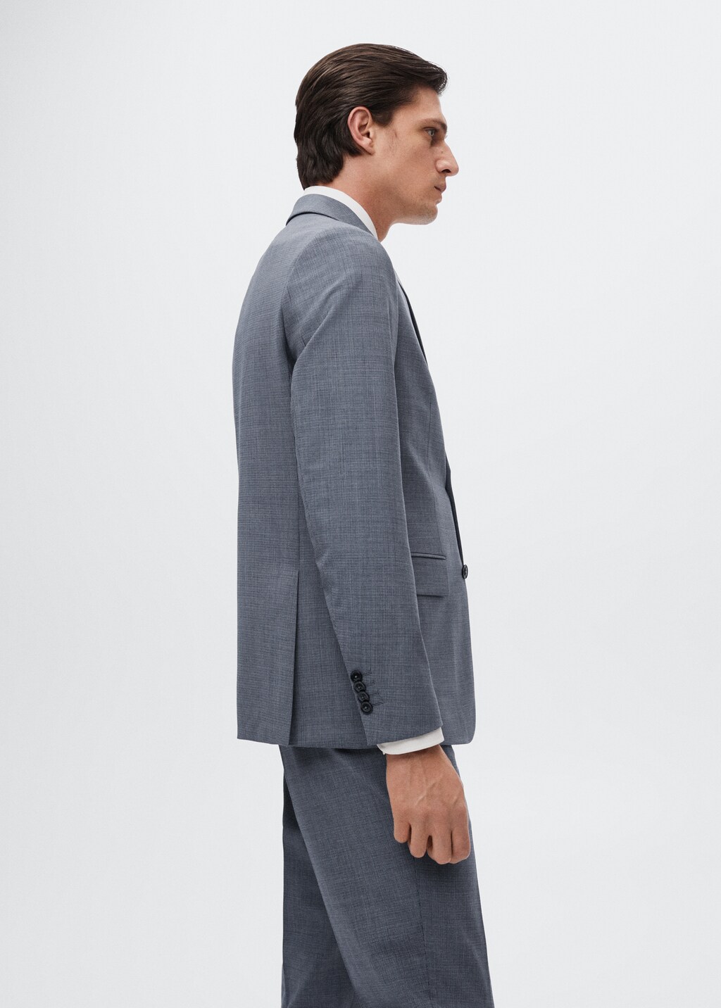 Wool suit blazer - Details of the article 2