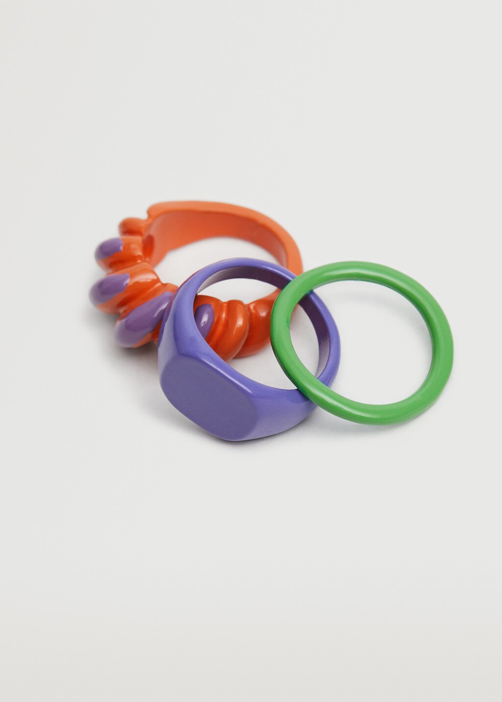 Pack of 3 combined rings - Medium plane