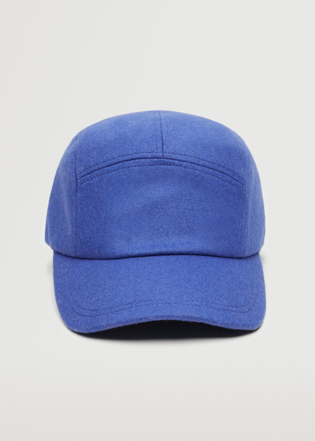 Wool cap with visor - Medium plane