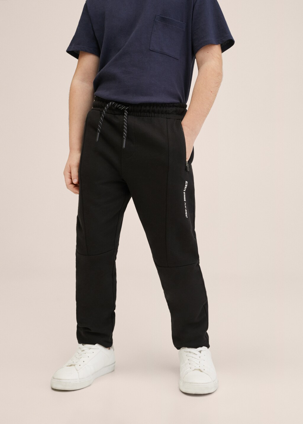 Message jogger trousers - Details of the article 1