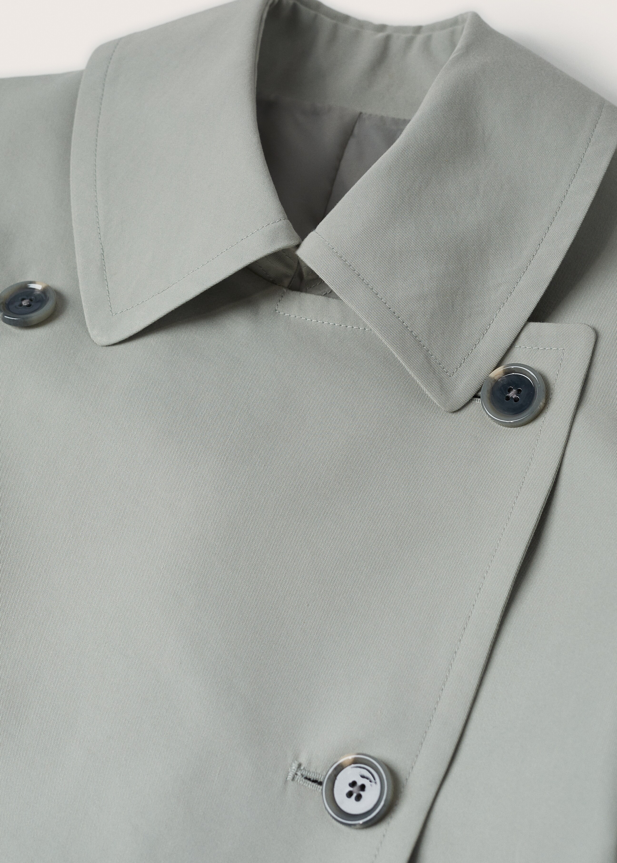 Double breasted trench - Details of the article 8