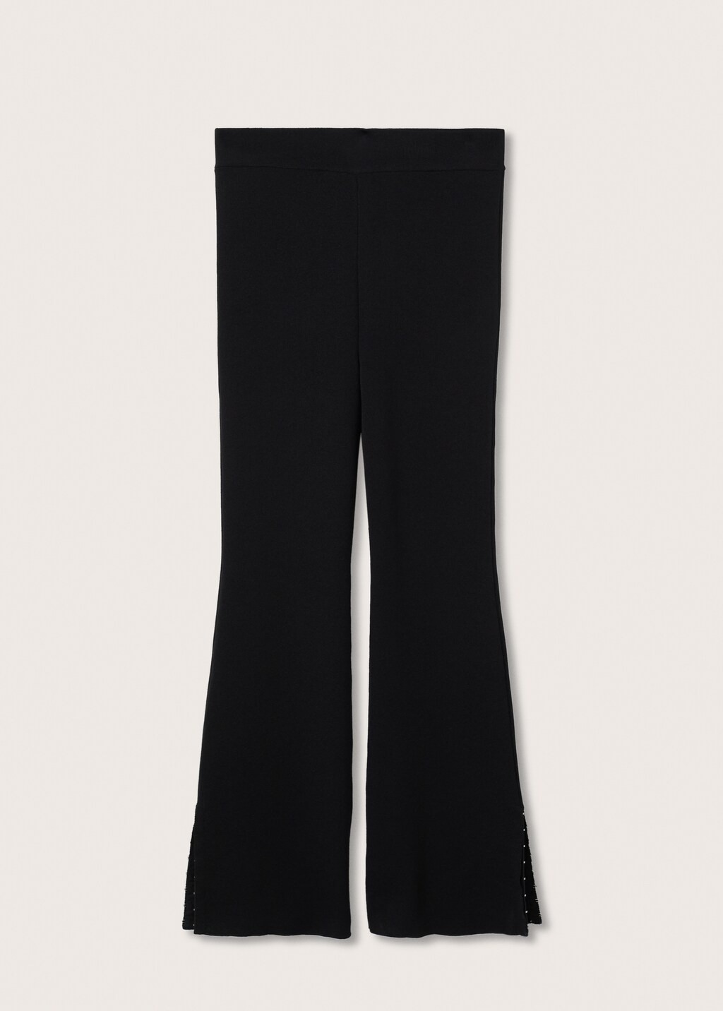 Side slit flowy pants - Article without model