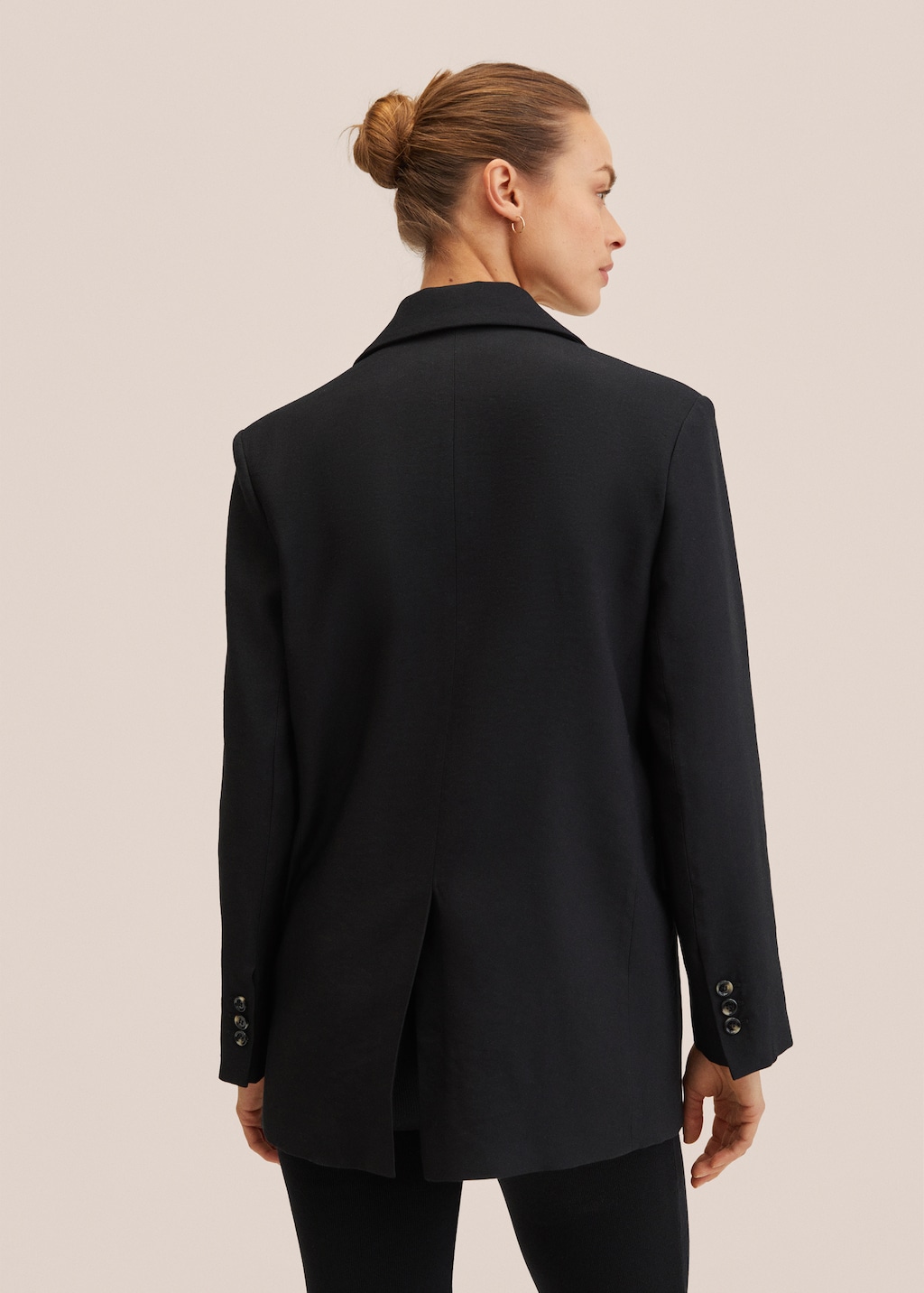 Oversized suit jacket - Reverse of the article