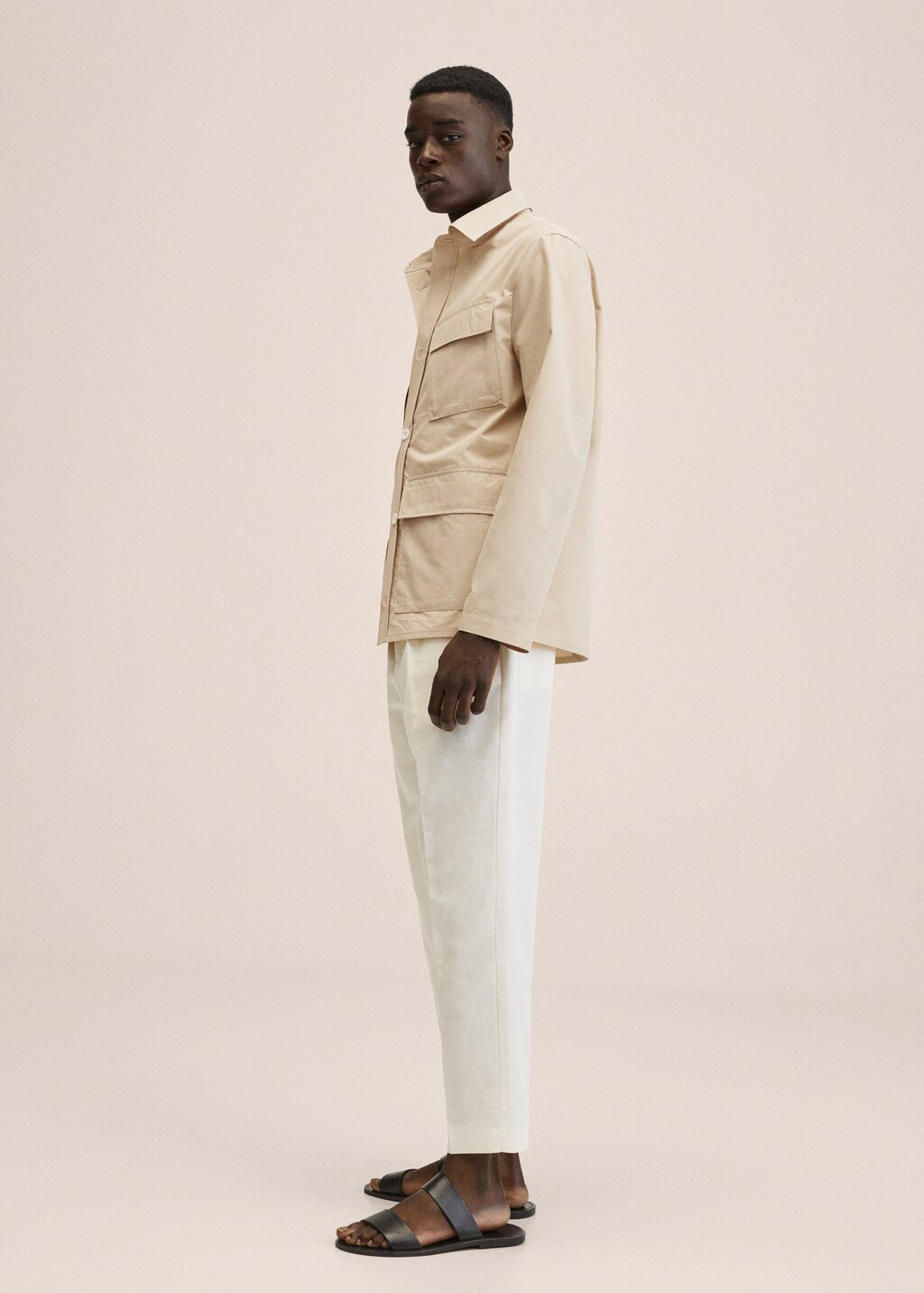 Cotton safari-style jacket - Details of the article 2