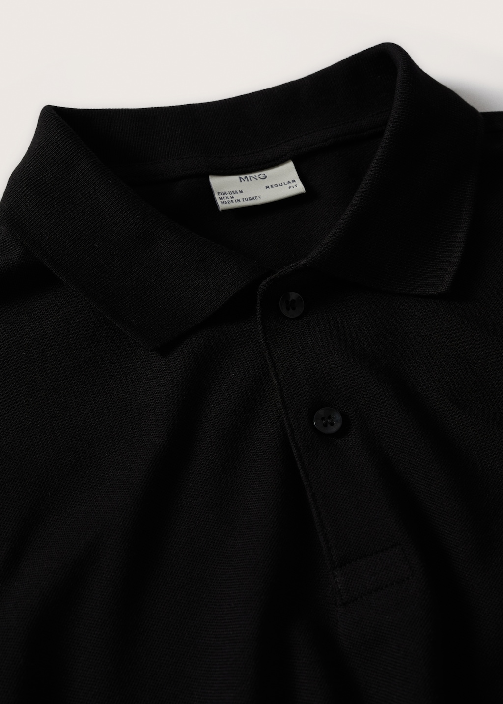 Technical cotton piqué polo shirt - Details of the article 8