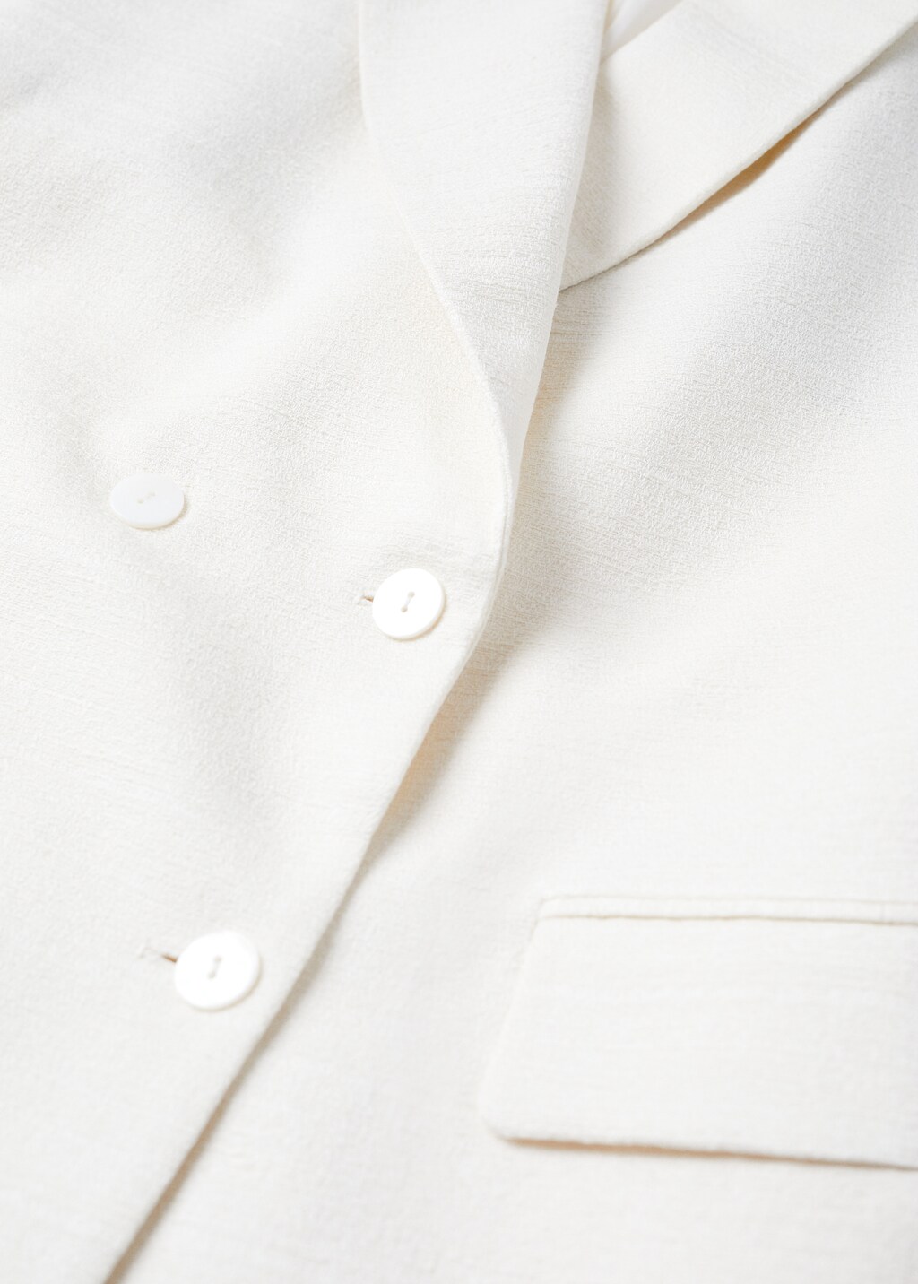 Textured cotton vest - Details of the article 8