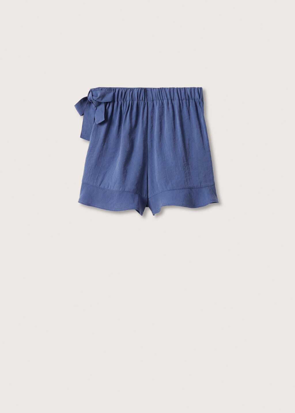 Skort with bow - Reverse of the article