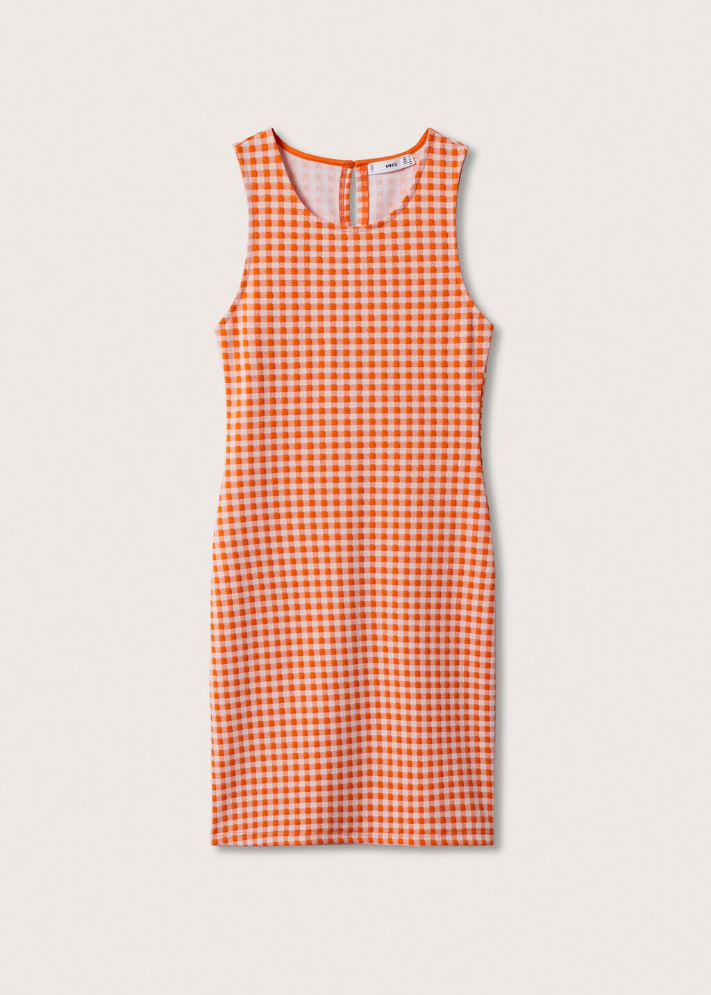 Vichy check dress - Article without model