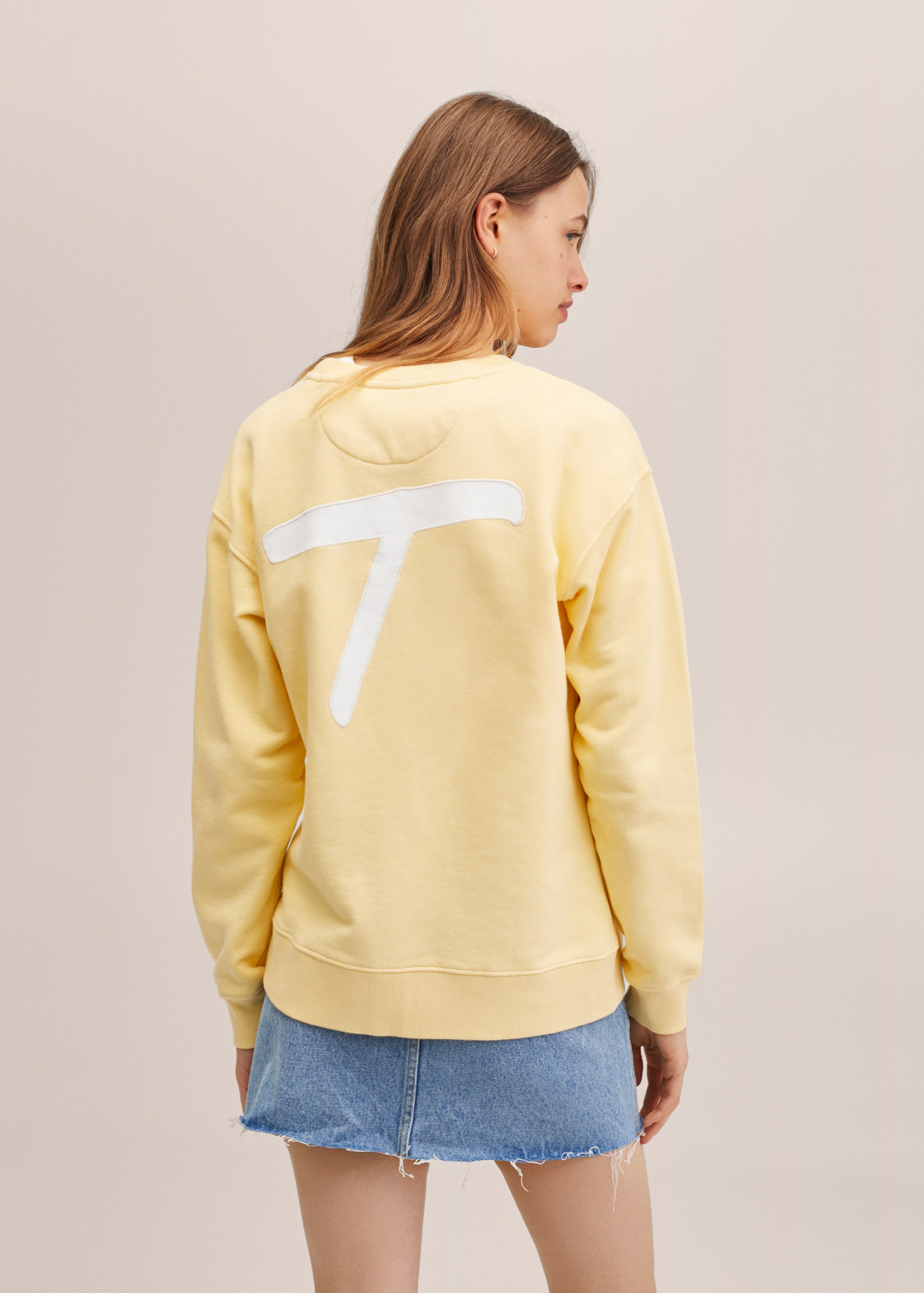 T Collection sweatshirt - Reverse of the article