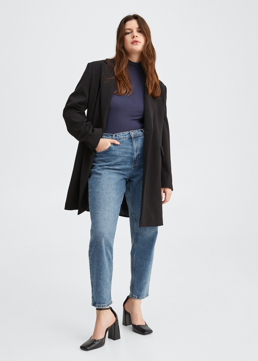 Mom comfort high-rise jeans - Details of the article 3