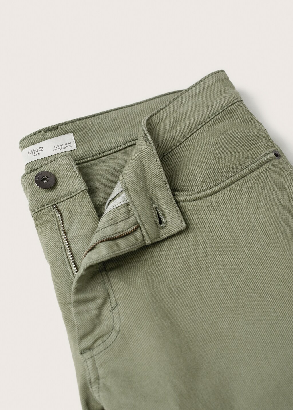 Slim-fit colored jeans - Details of the article 8