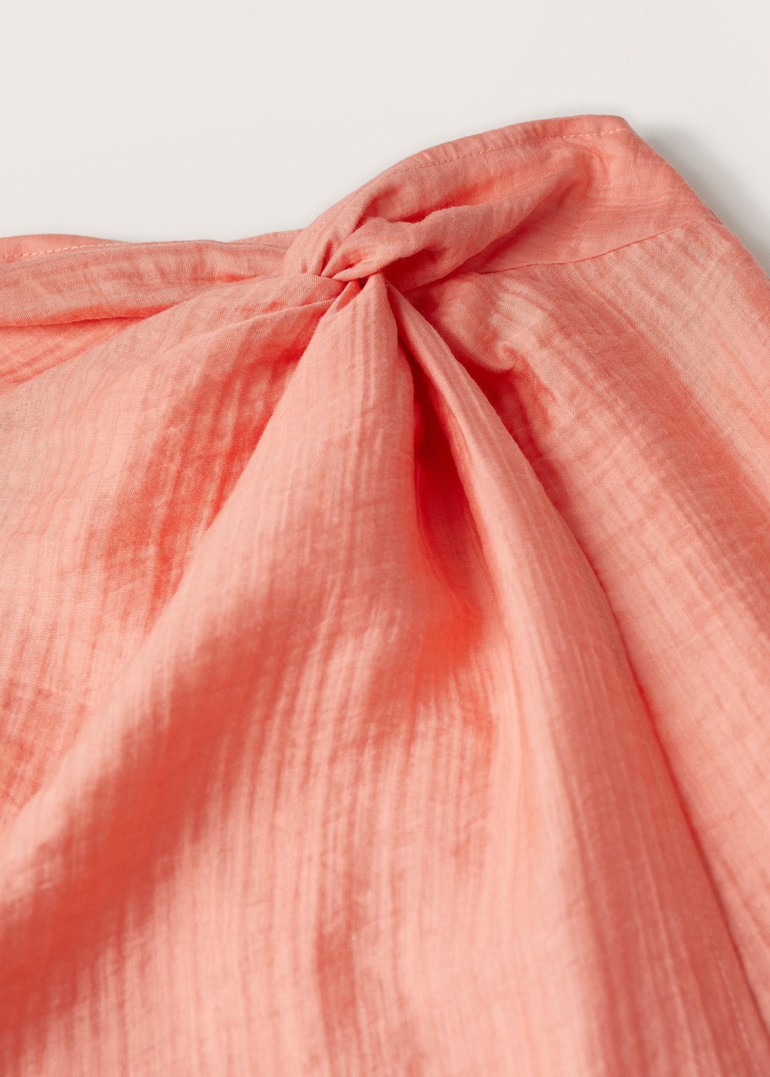 Lyocell skirt with slit - Details of the article 8