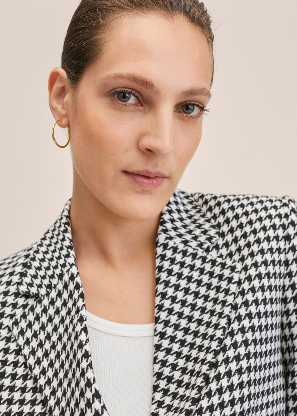 Houndstooth suit blazer - Details of the article 1