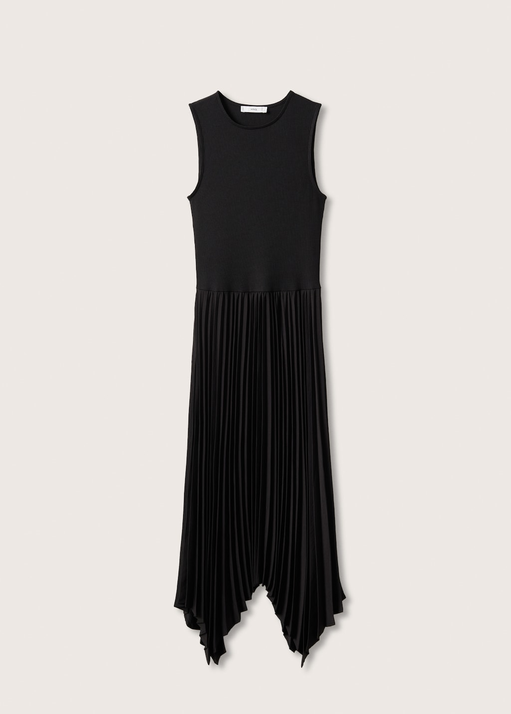 Asymmetrical pleated dress - Article without model