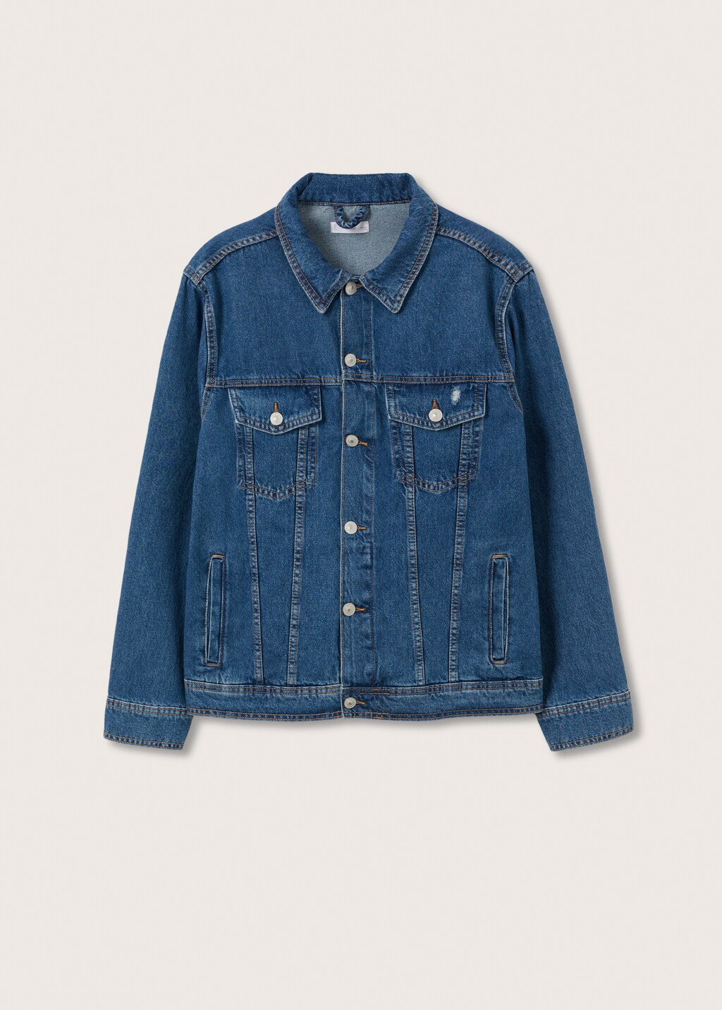 Pockets denim jacket - Article without model