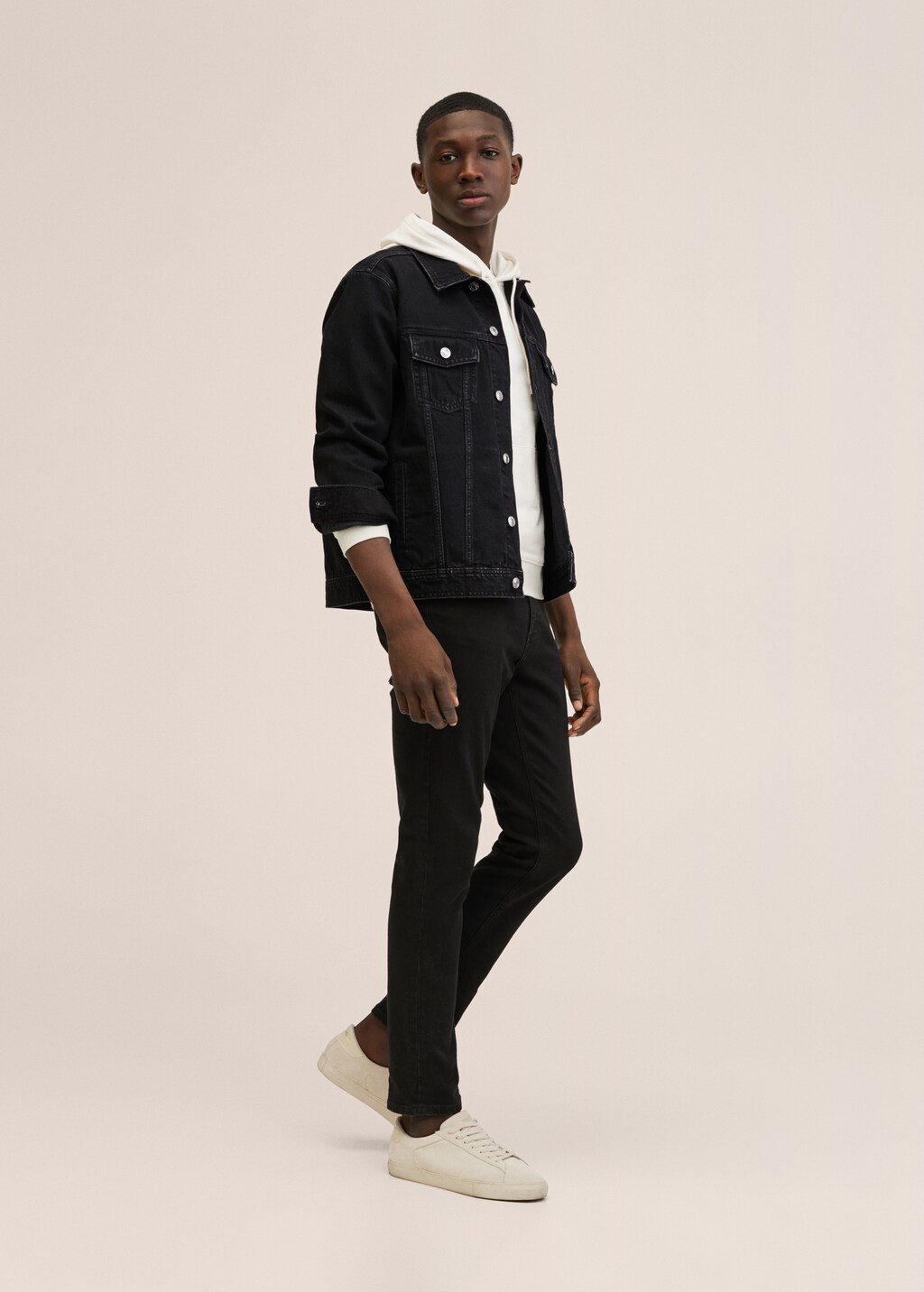 Pockets denim jacket - Medium plane