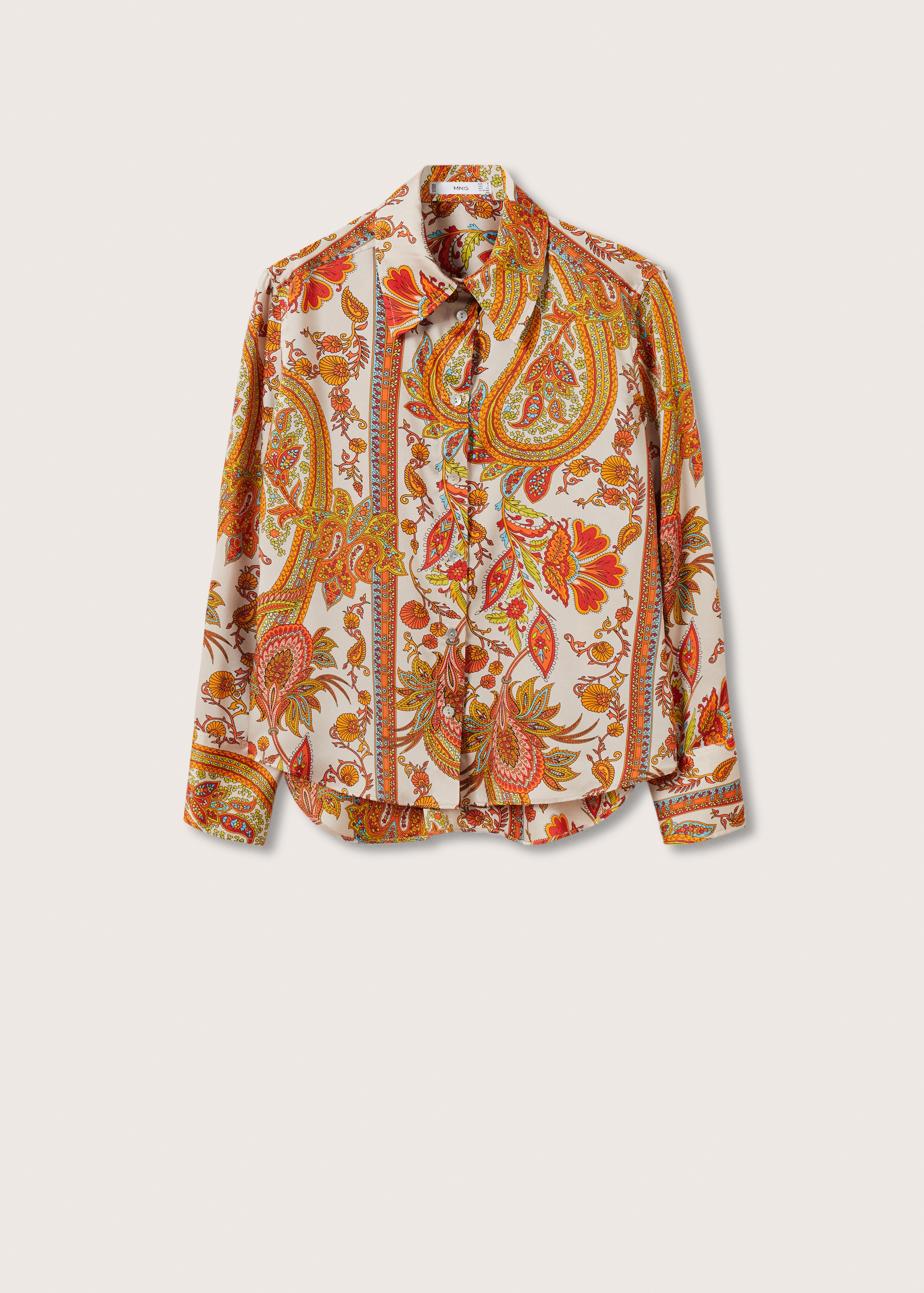Paisley print shirt - Article without model