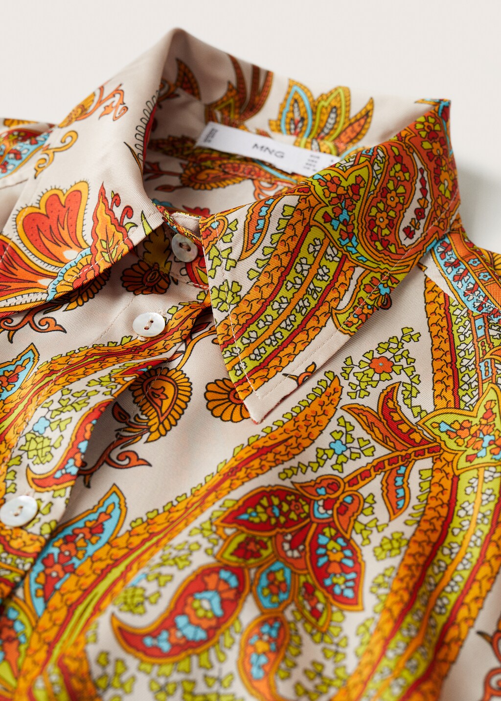 Paisley print shirt - Details of the article 8