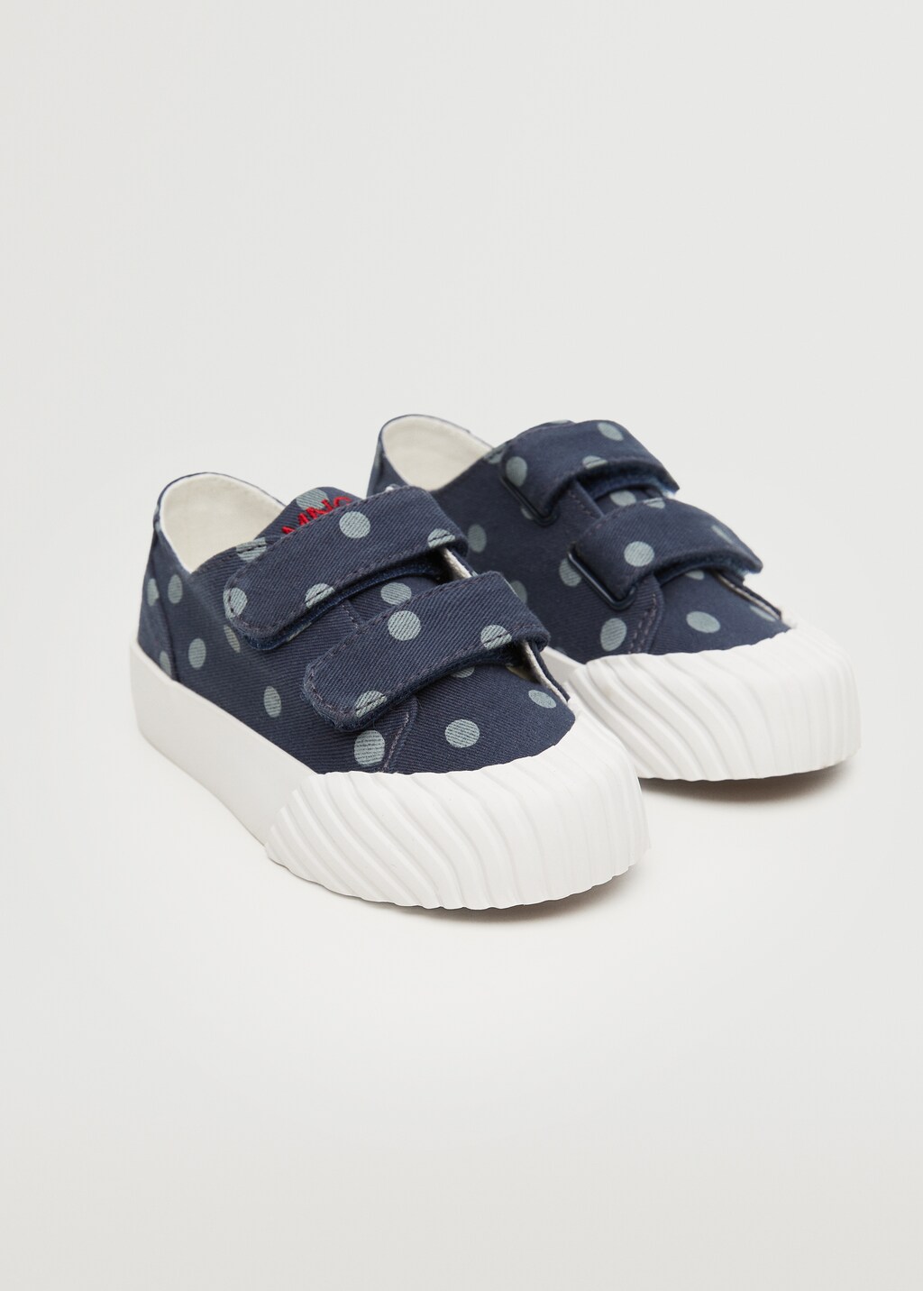 Dots denim sneakers - Medium plane