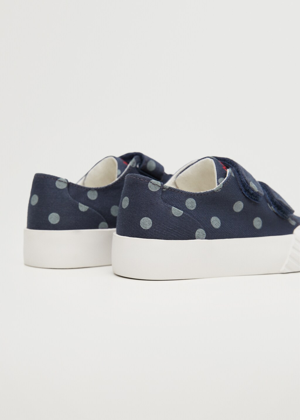 Dots denim sneakers - Details of the article 2