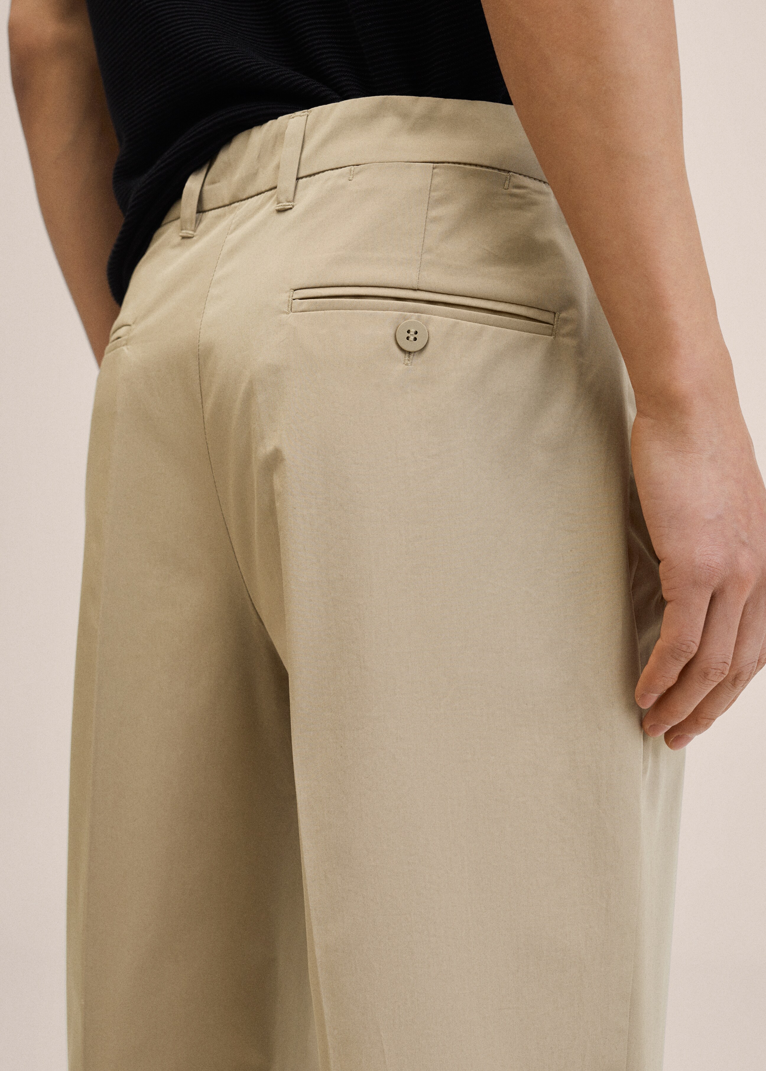 Pantalon slim fit coton - Détail de l'article 3