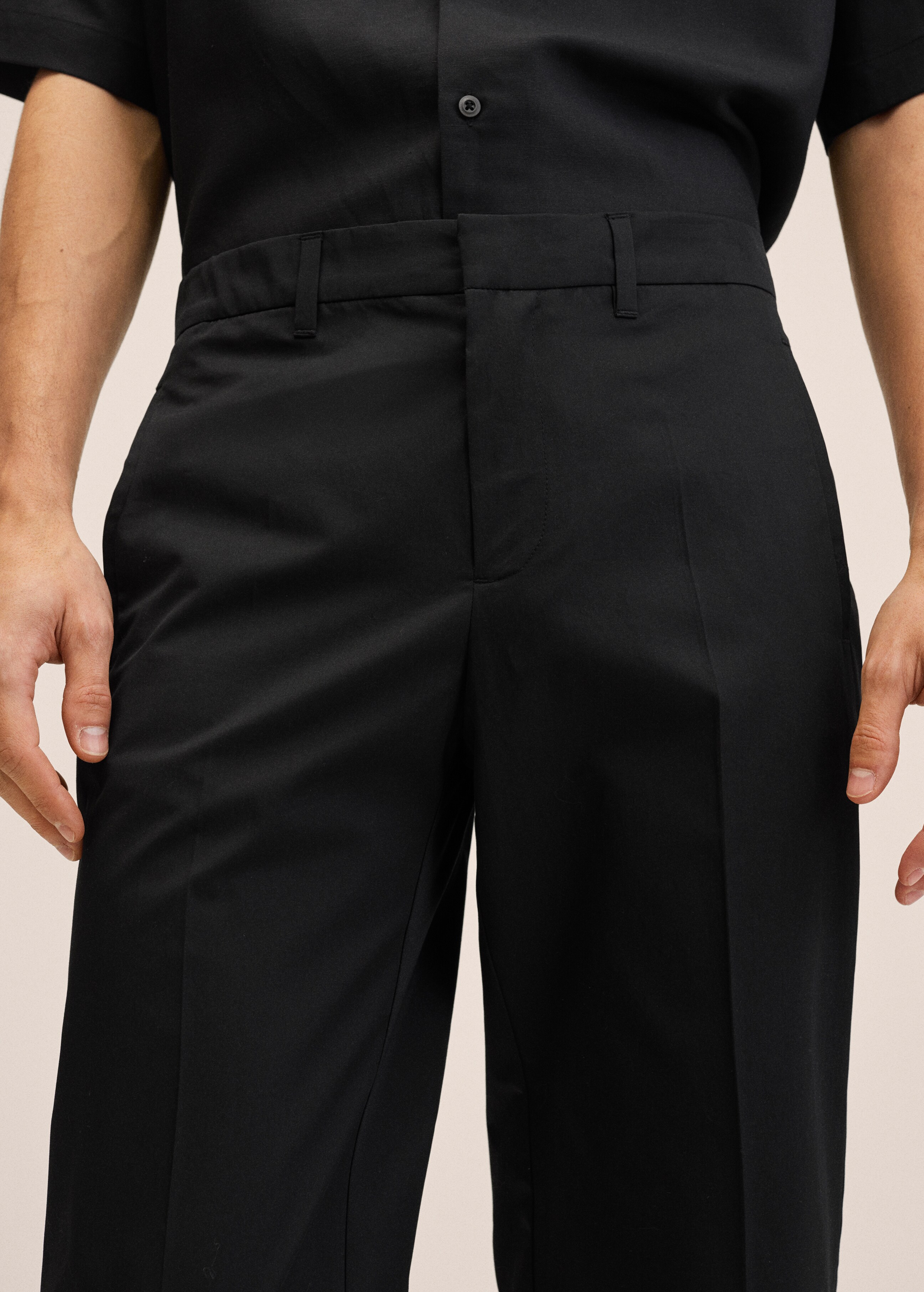 Pantalón slim fit algodón - Detalle del artículo 1