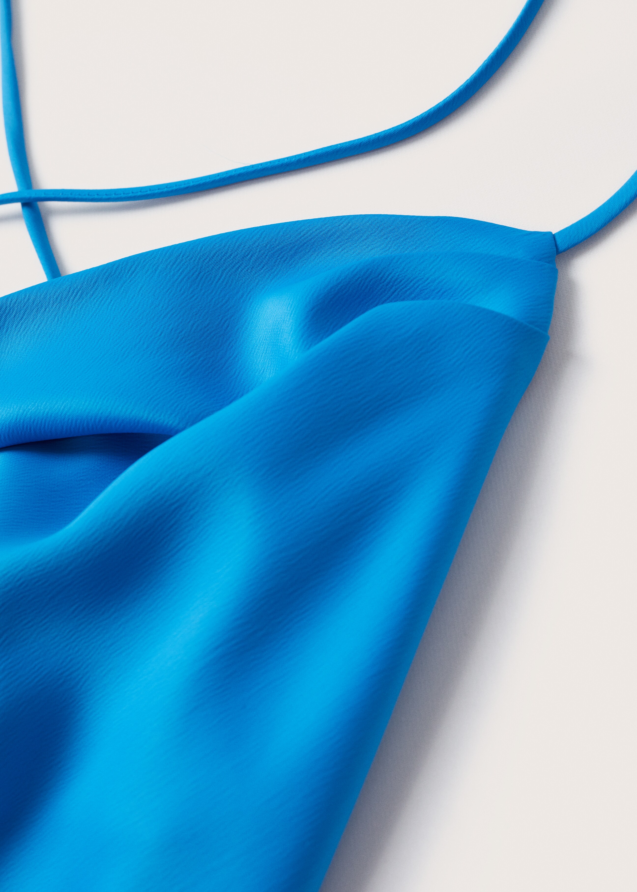 Draped neckline dress - Details of the article 8