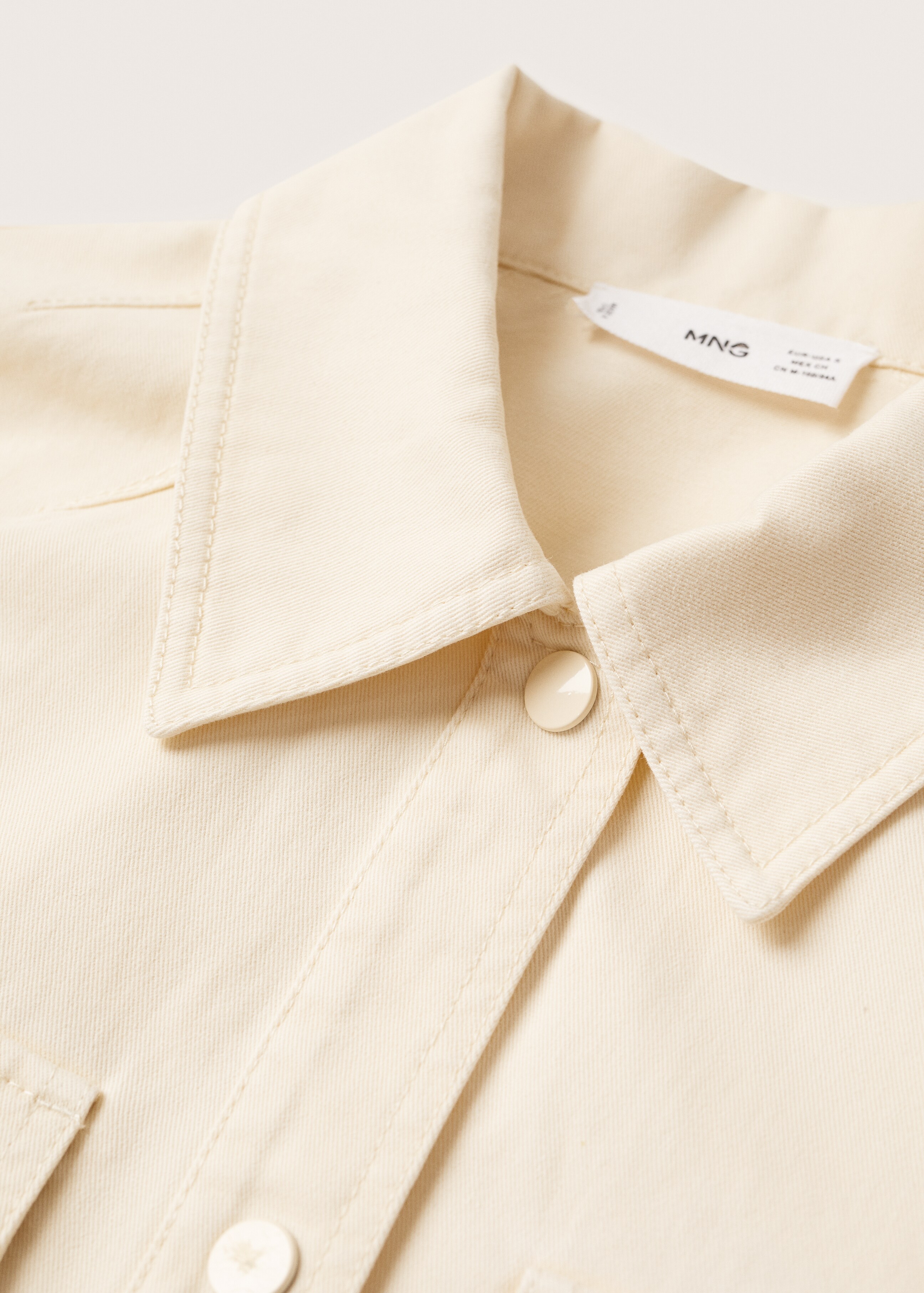 Oversized cotton jacket - Details of the article 8