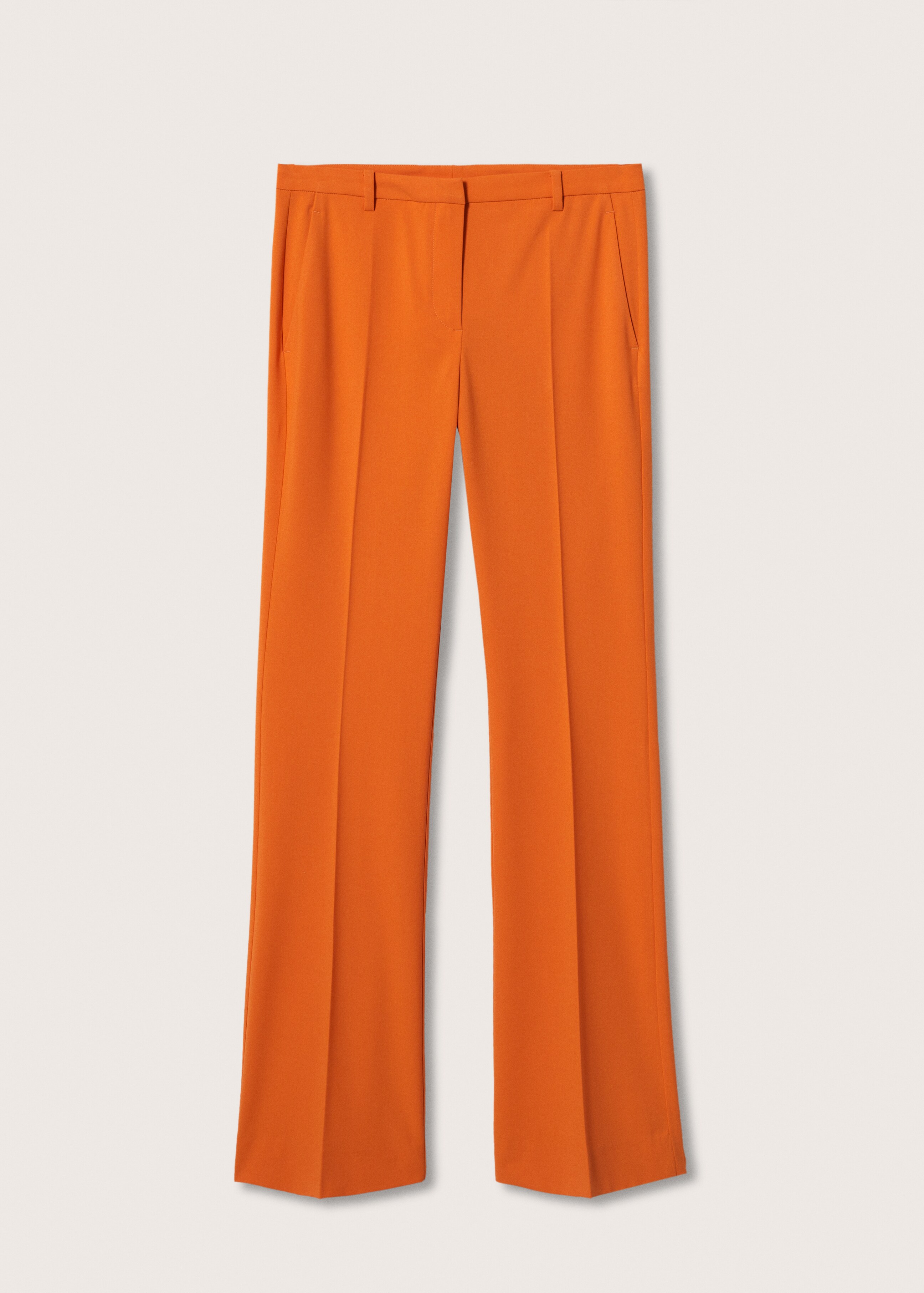 Flowy straight-fit pants - Article without model