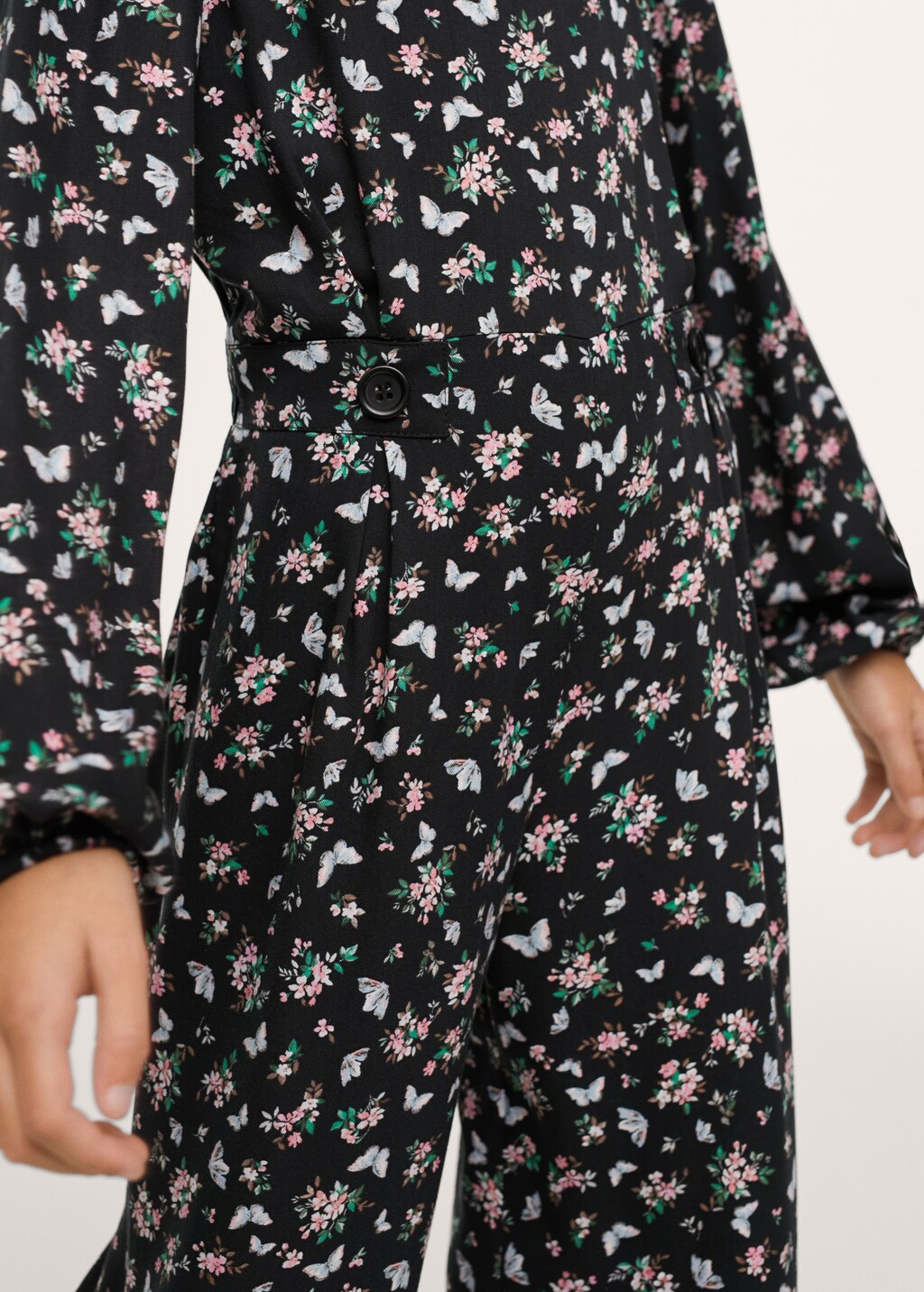 Butterfly print jumpsuit - Details of the article 2