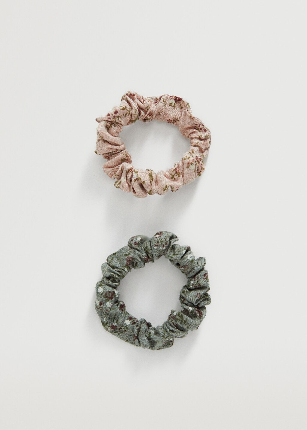 2 pack printed hair ties   - Article without model