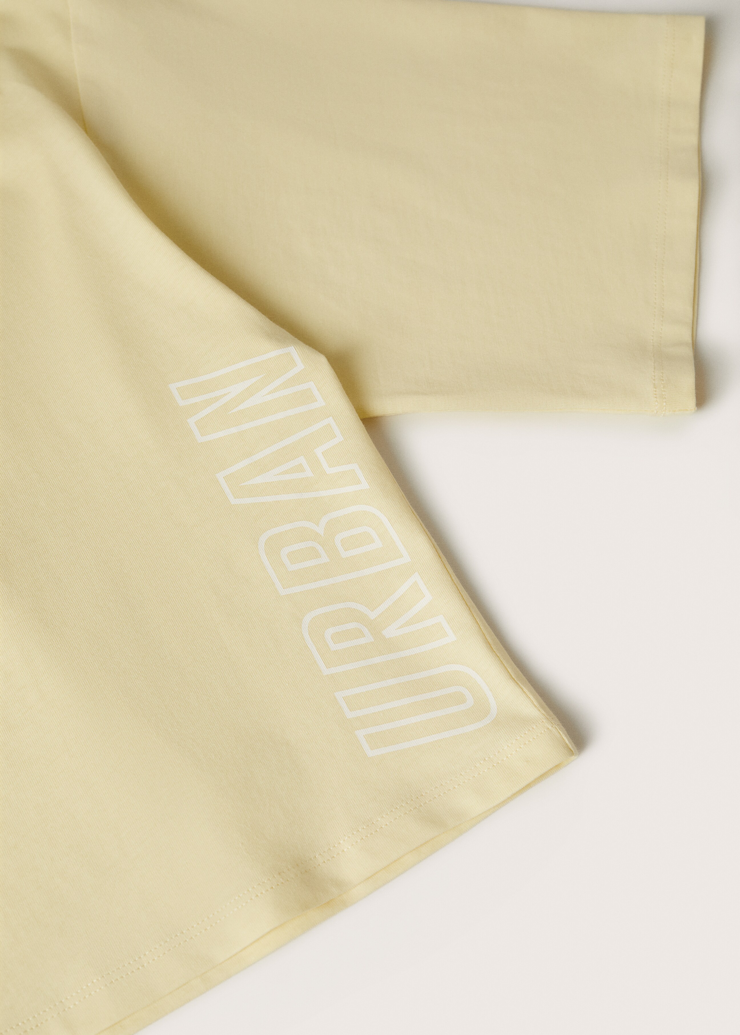 Cropped cotton T-shirt - Details of the article 8