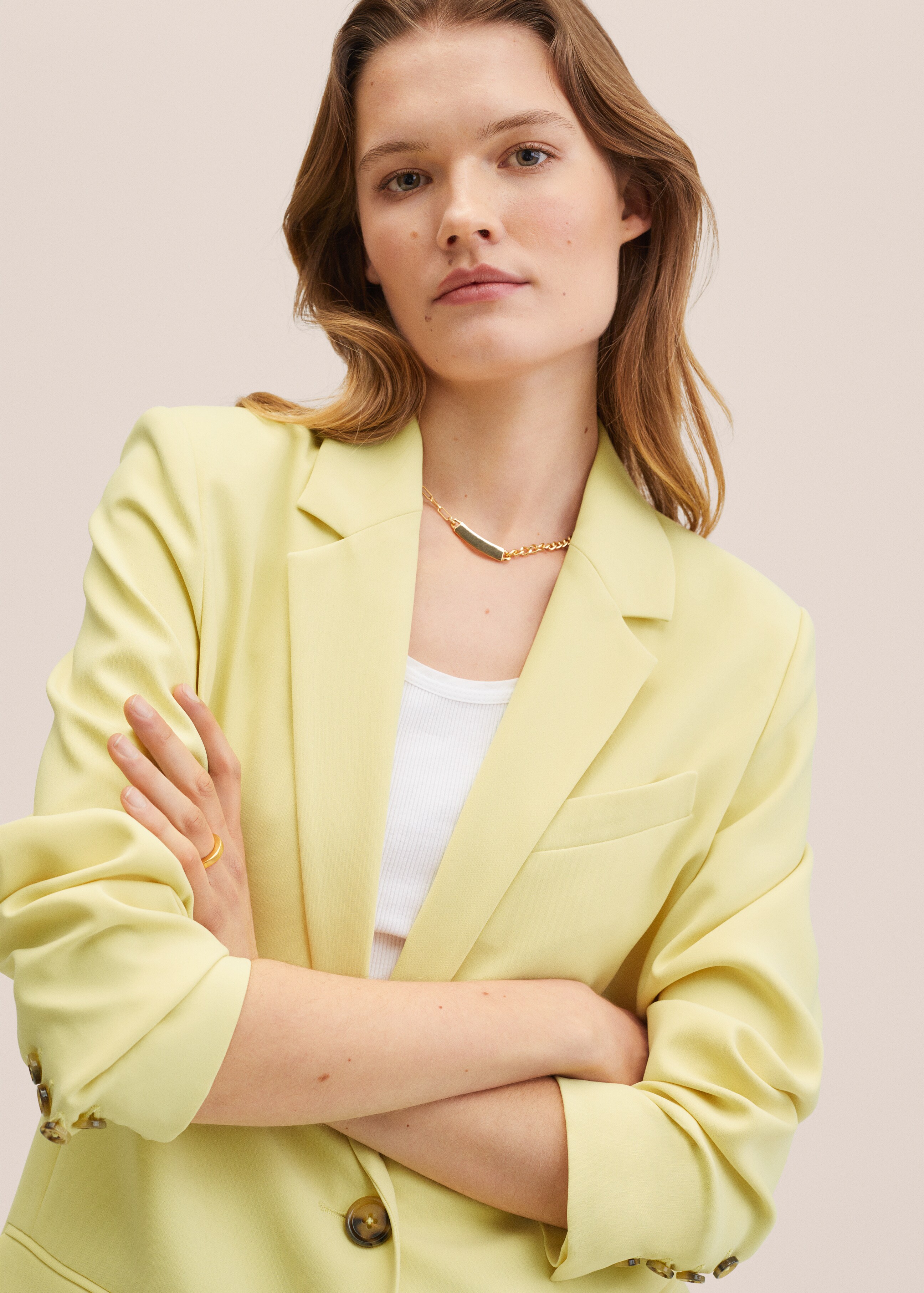 Oversized suit jacket - Details of the article 1