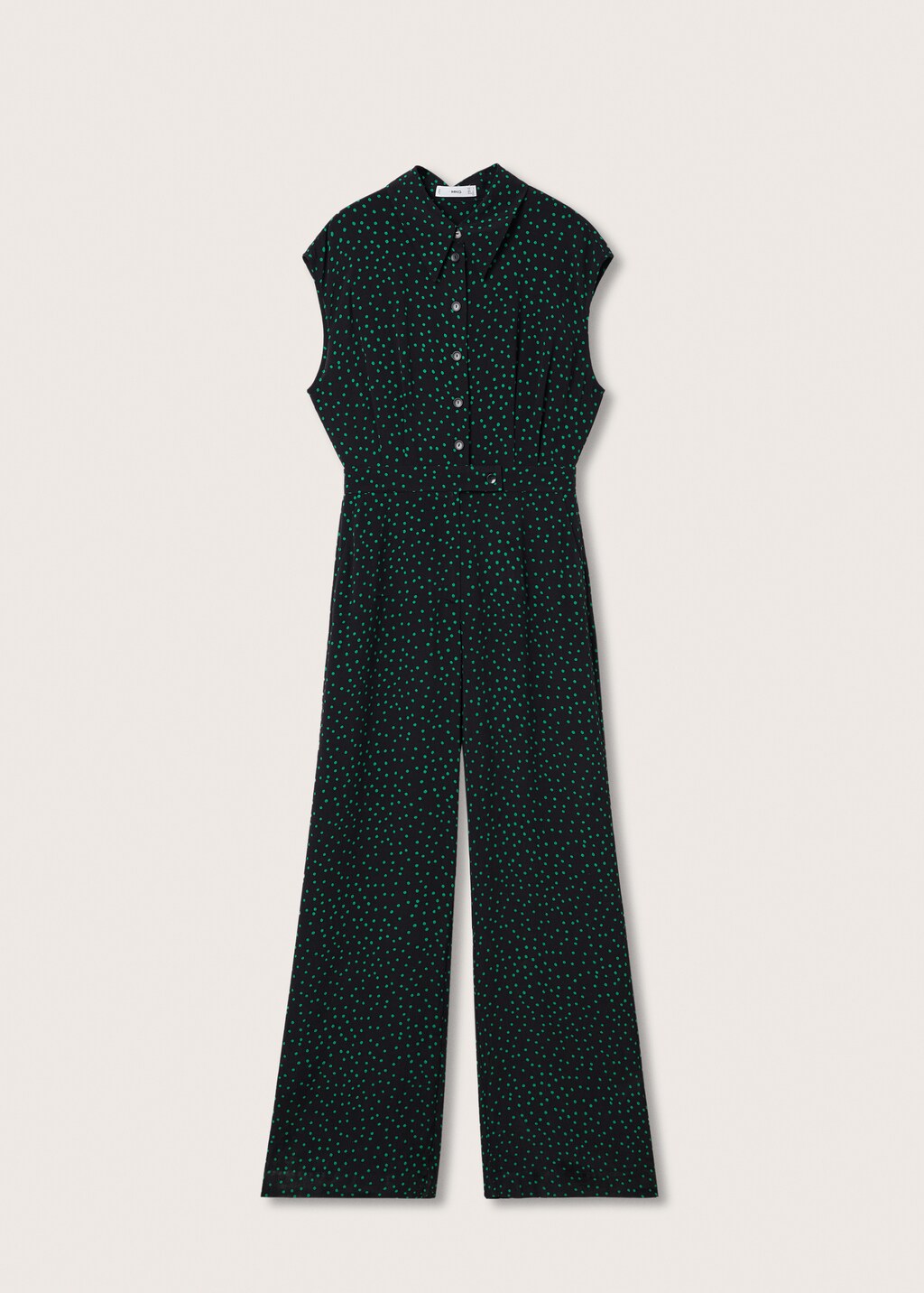 Polka-dot print jumpsuit - Article without model