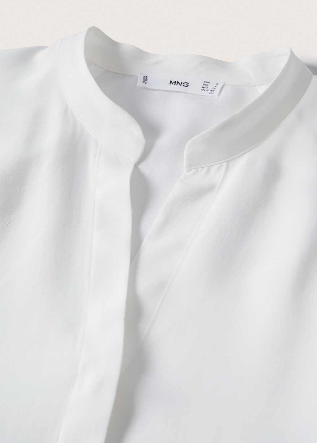 Oversized flowy lyocell  - Details of the article 8