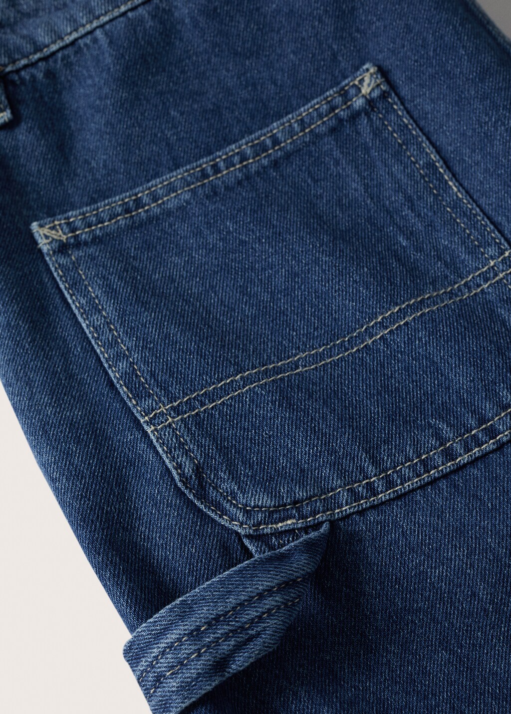 Denim carpenter shorts - Details of the article 8