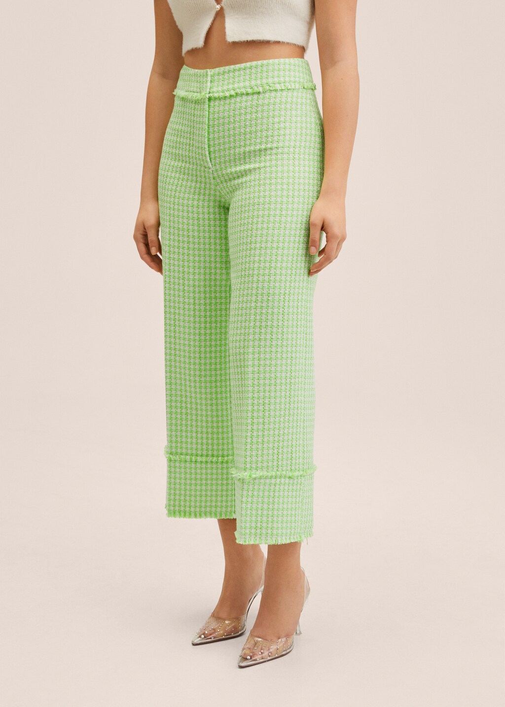 Pantalons culotte tweed - Pla mig