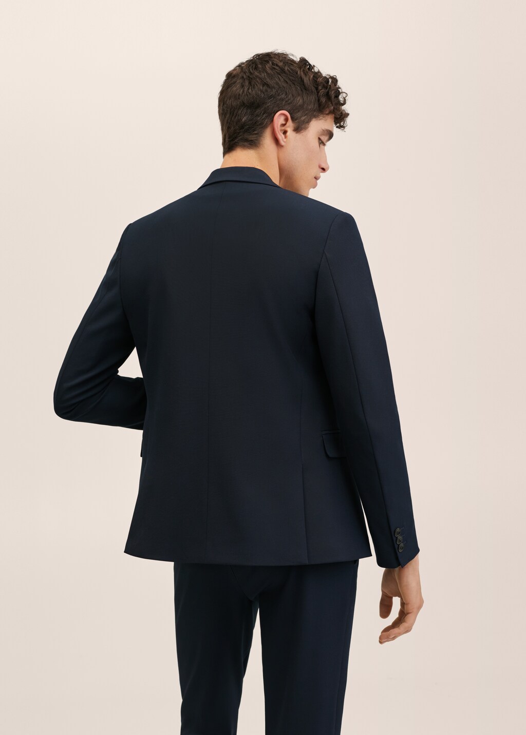 Slim-fit suit jacket - Reverse of the article